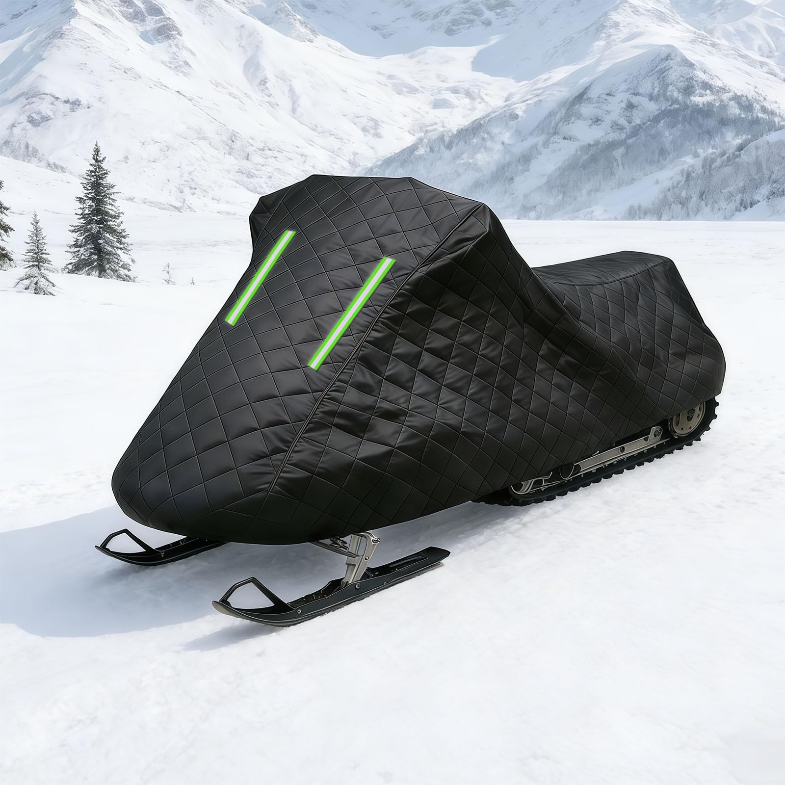 Funda Moto Nieve para Ski-Doo Backcountry X 2024-2026|Funda Protectora para Motos de Nieve para Todo Tipo de Clima|Antirrayas,Resistente Rayos UV,Nieve,Viento y Polvo