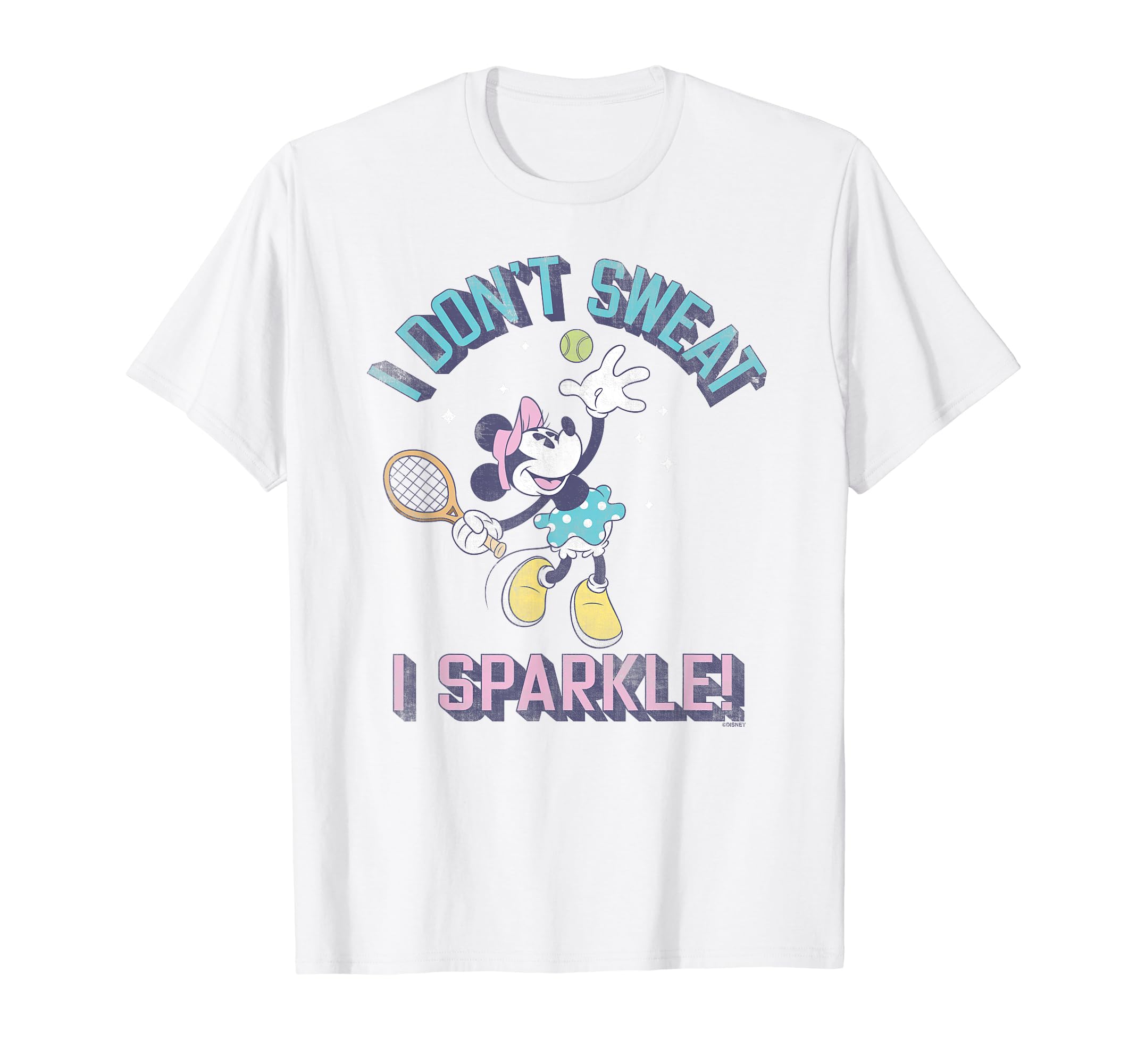 Amazon | ディズニー ミニーマウス スポーツテニス I Don't Sweat, I