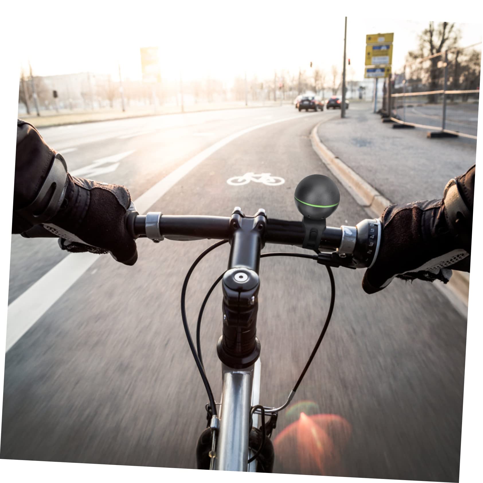 ABOOFAN 4piezas Timbre Electrónico De Bicicleta Diseño Presionable Adultos para Bicicletas Scooters y Patinetes