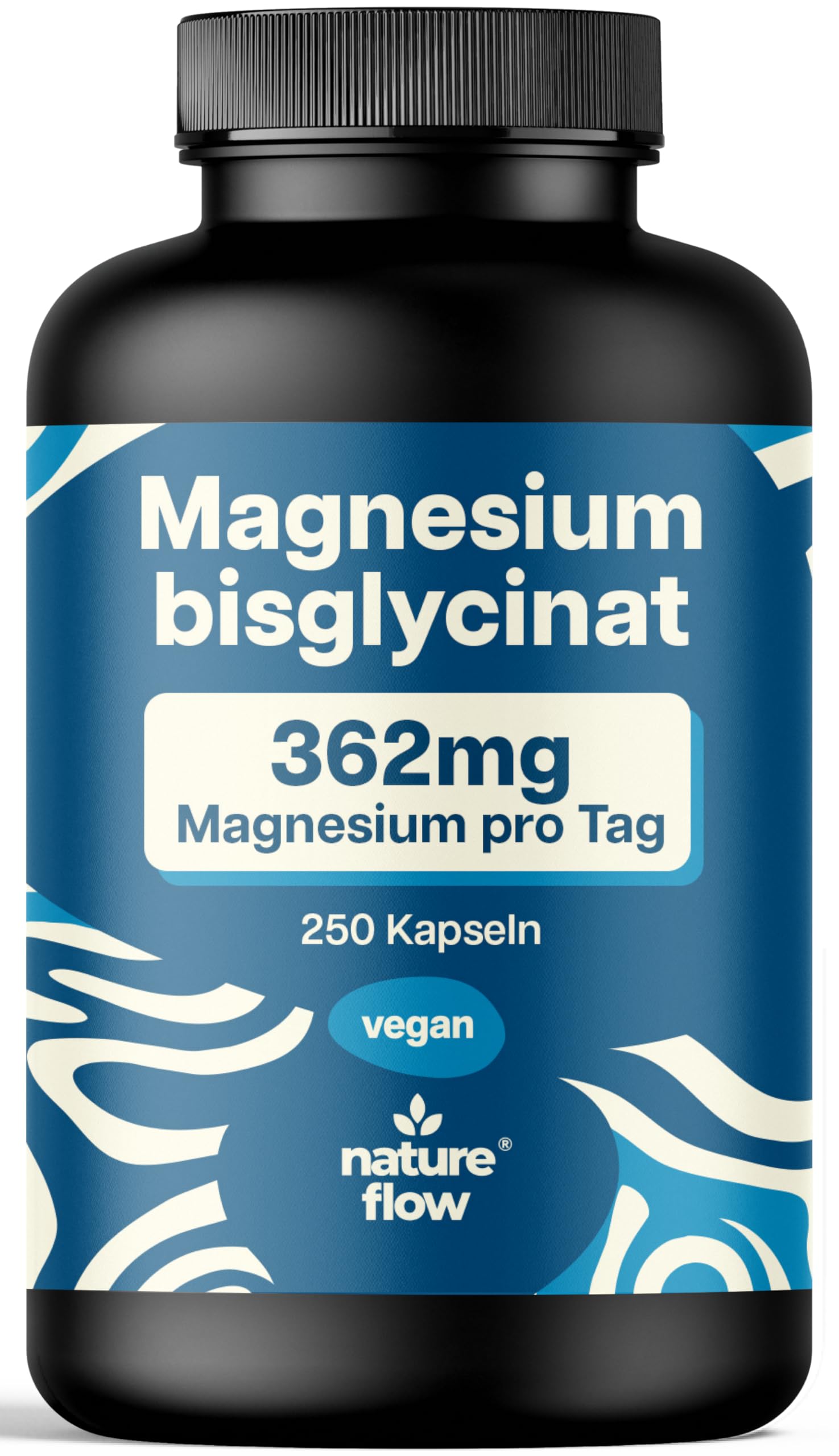 Magnesium Bisglycinat Hochdosiert - 250 Kapseln
