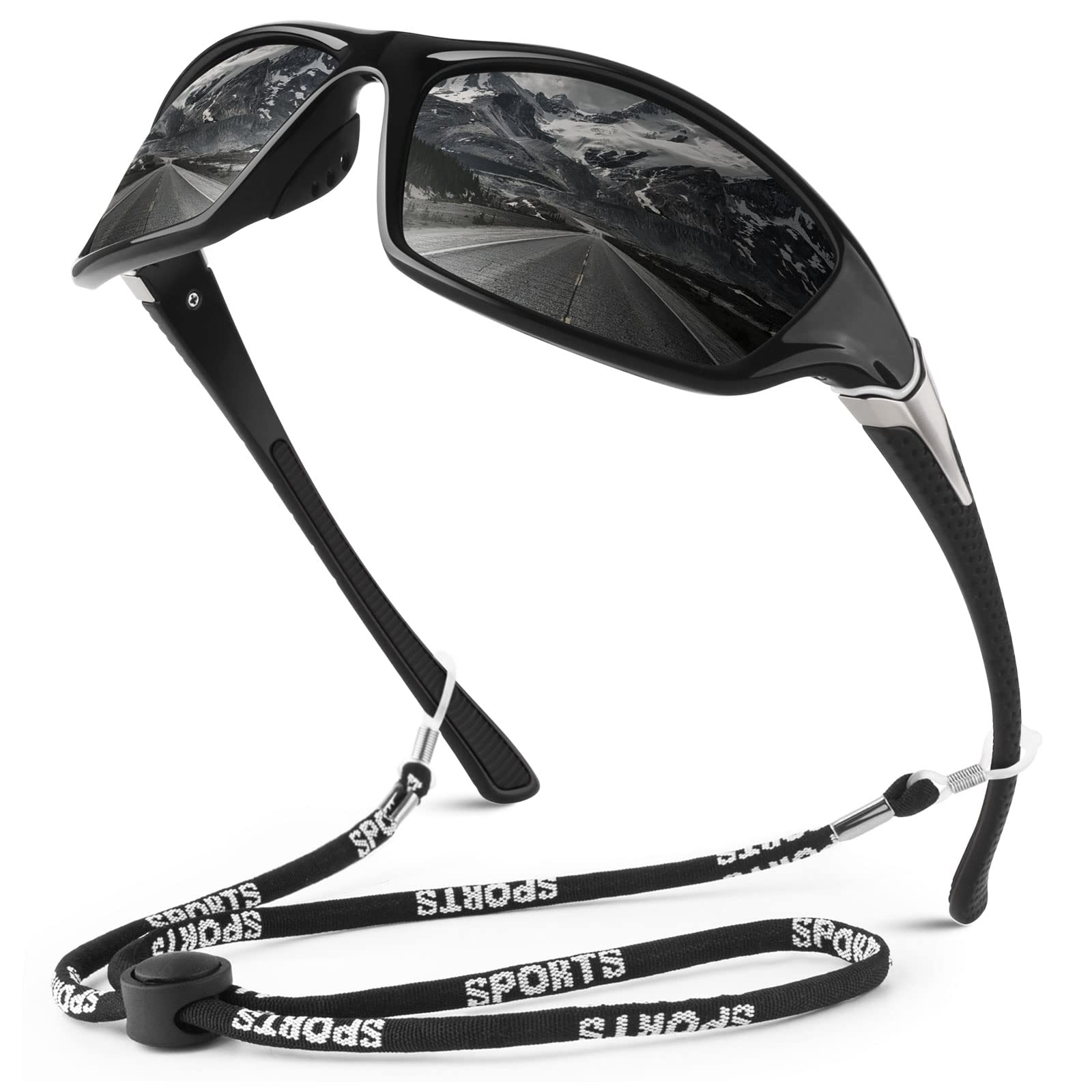 WEAROYO Polarized Sports Sunglasses Men Womens Fishing Running UV400