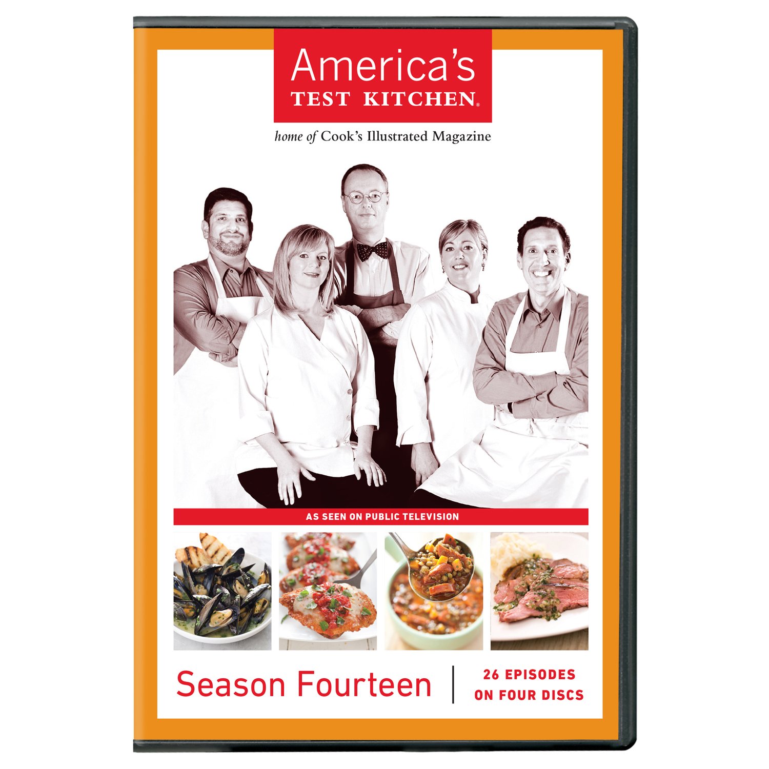 America'S Test Kitchen Season 14 con las recetas probadas en la televisión de USA