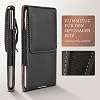 moex Plug Case for Nokia G11/G21 Case with Belt Clip Mobile Phone Belt Bag PU Leather Mobile Phone Case for Inserting Leather Case Belt Protective Cover Slip Case Black