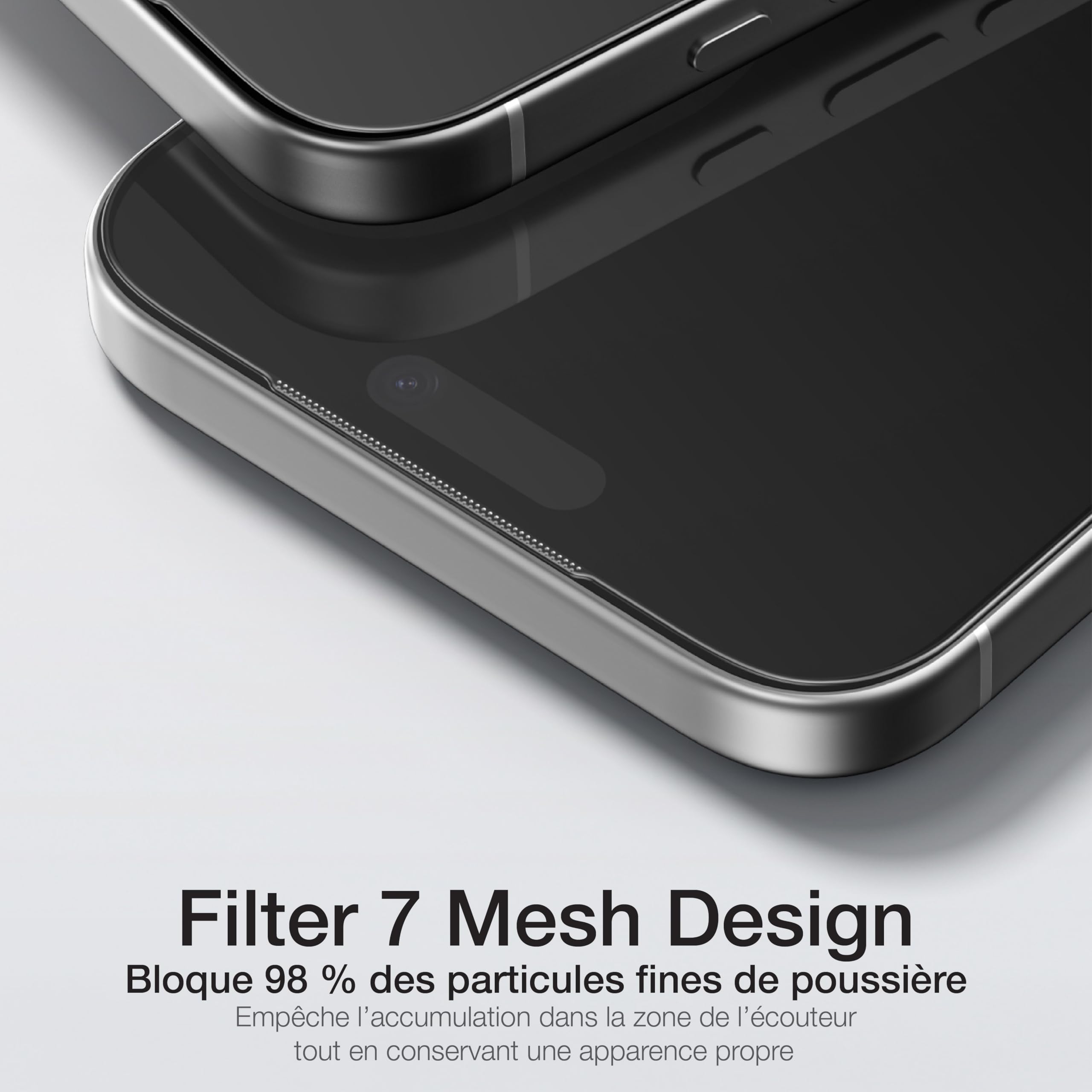 AMAZINGthing pour iPhone 17 Pro Max protecteur d’écran verre trempé 9H Anti Lumière Bleue lot de 2