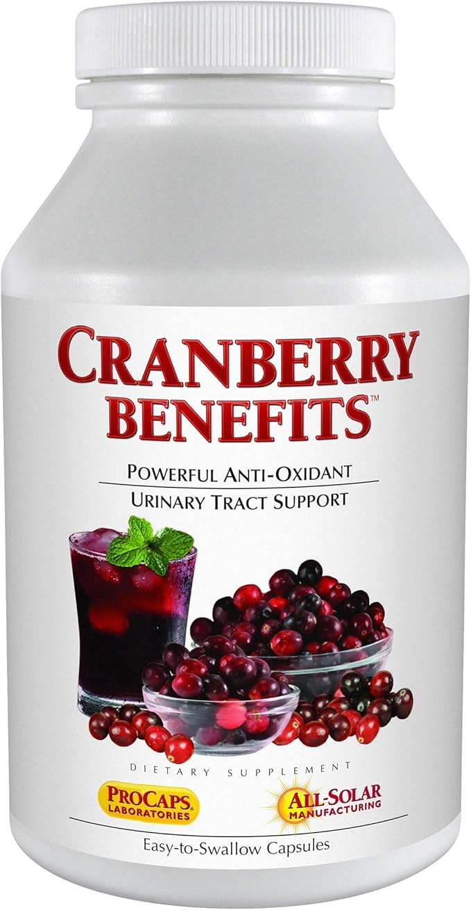 Andrew Lessman Cranberry Benefits 30 Capsules Supports Bladder, Kidney and Urinary