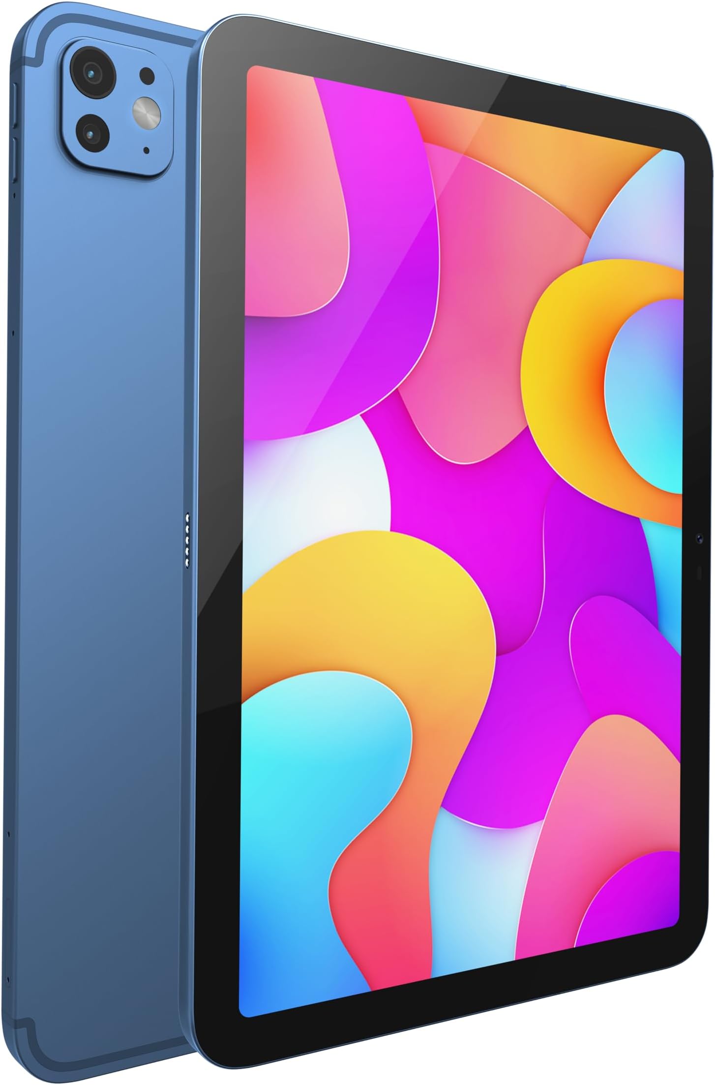 TAB 15 Tablet/10.1 Inch/4G SIM/iOS Style Operating System/5G Dual SIM/Octa Core Processor/Included Flip Cover&Keyboard/8GB RAM + 512 GB ROM/Android 13/6000 mAh/8MP Front+13 MP Rear (Blue)