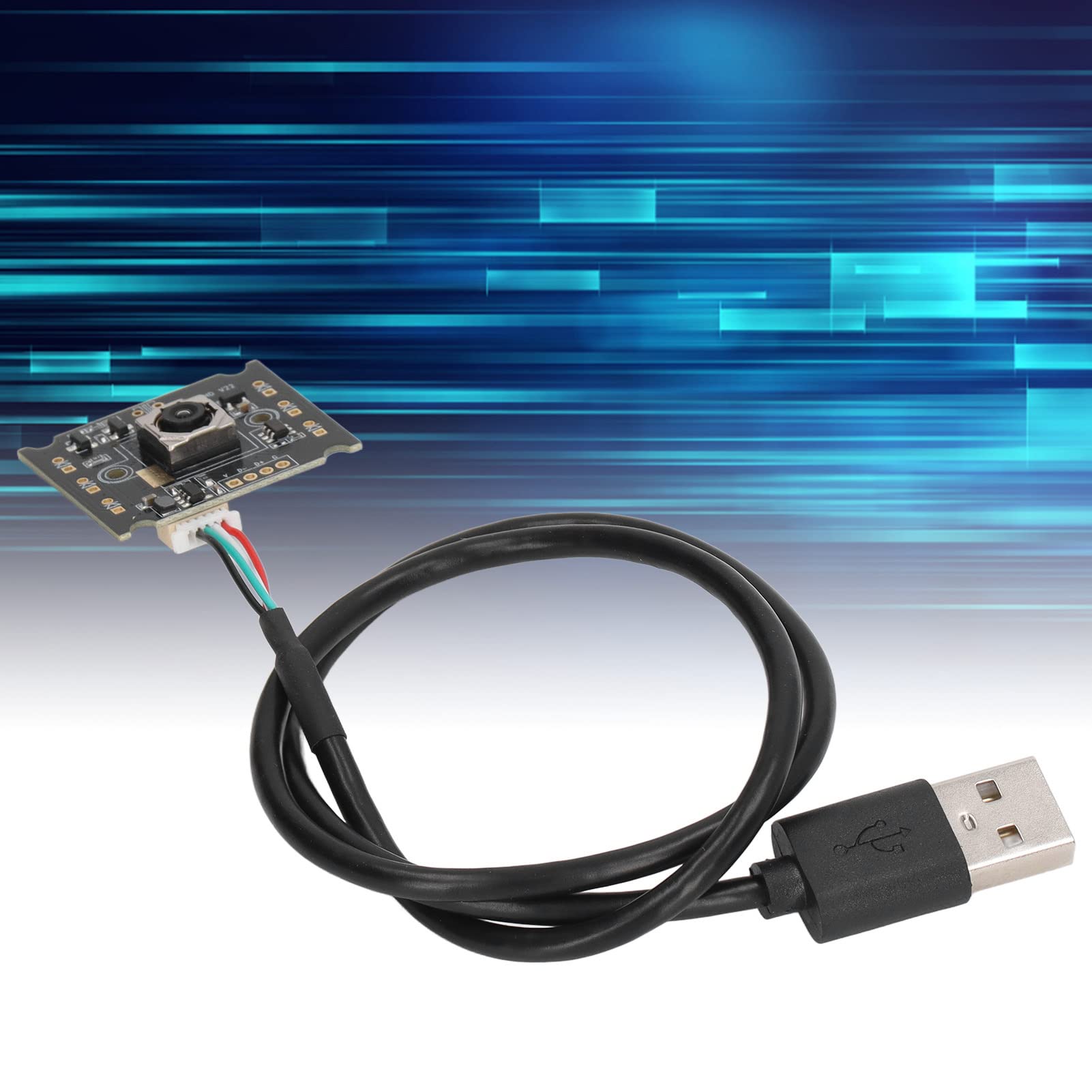 Scheda Fotocamera Mini USB, Modulo Fotocamera con Messa a Fuoco Automatica da 2 MP, Scheda Immagine Uscita USB 30FPS Scheda Webcam USB, Controlli