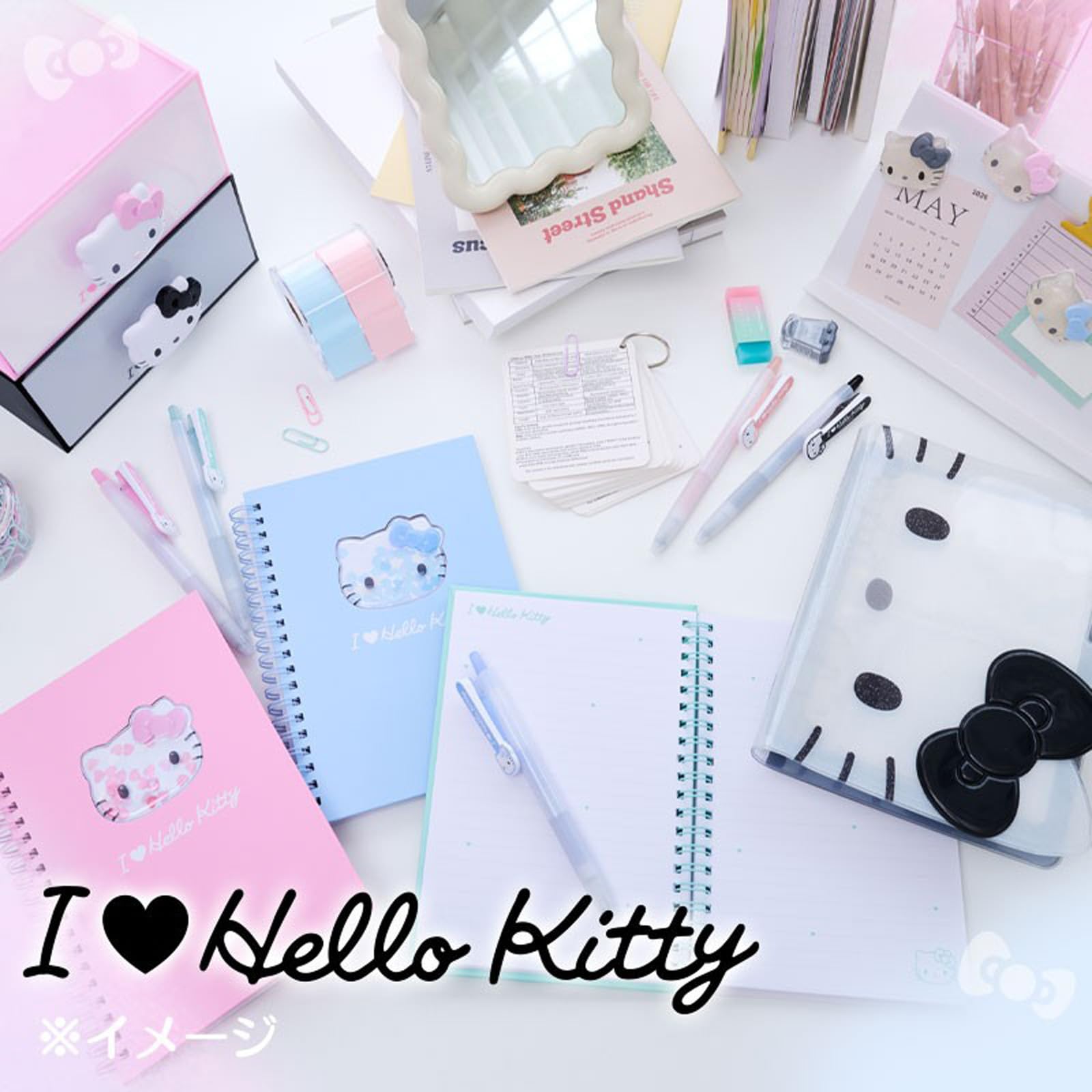 Amazon.co.jp: サンリオ(SANRIO) バインダー（I Love Hello Kitty