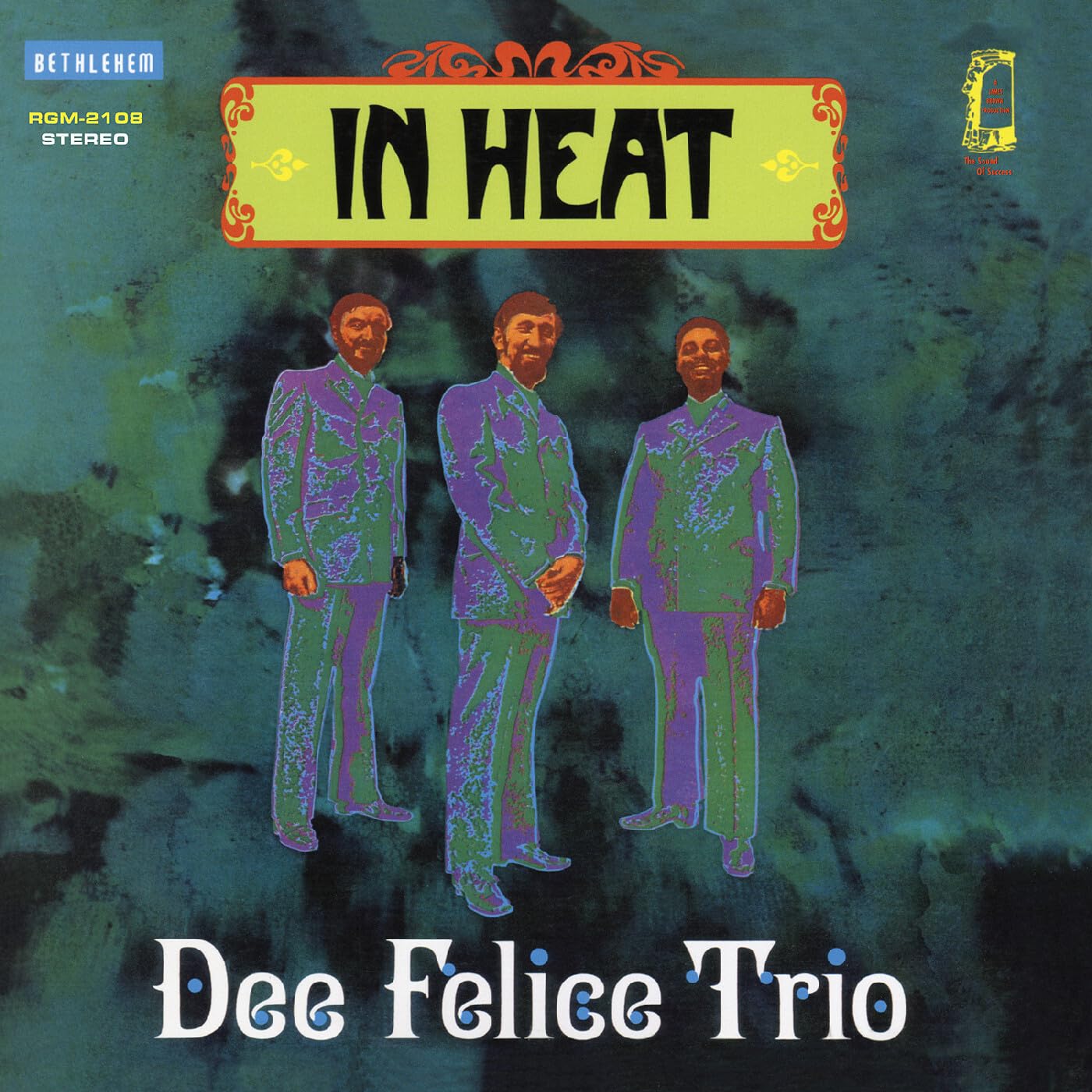 DEE FELICE TRIO - In Heat (remastered) - Vinyl (LP)