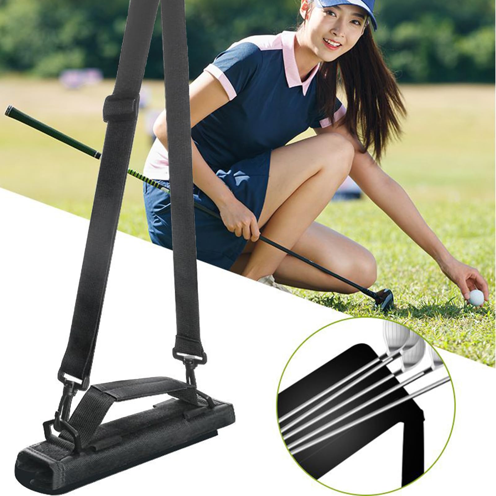 Bolsa para Palos De Golf - Bolsa Organizadora para Palos De Golf - Gran Capacidad para Mujeres, Jóvenes Y Niños