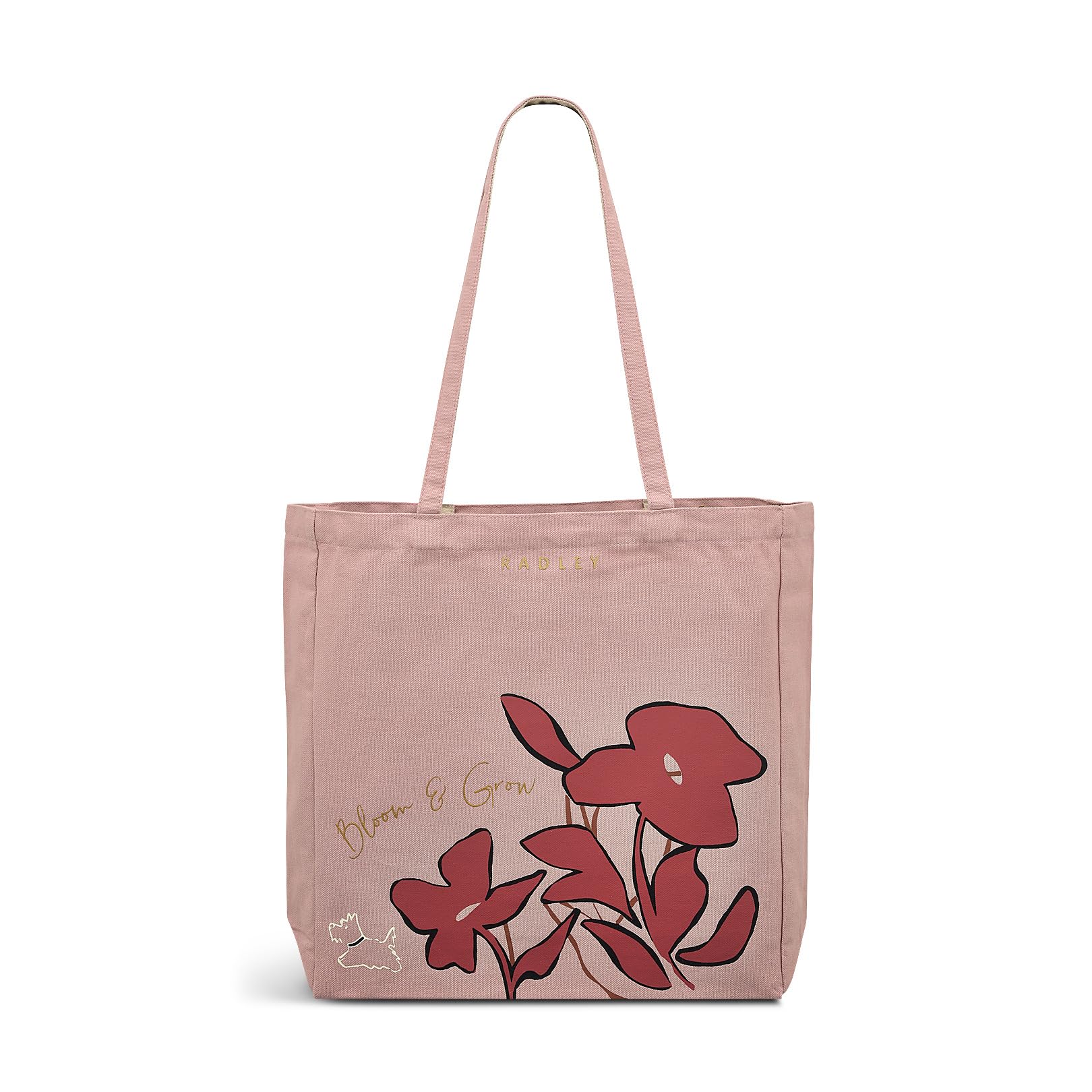 RADLEY London Room Service Responsible Foldaway Shopper Tote Bag in