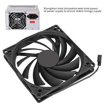 Amazon.co.jp: T opiky 10cm CPUラジエーター冷却ファン、PWM4
