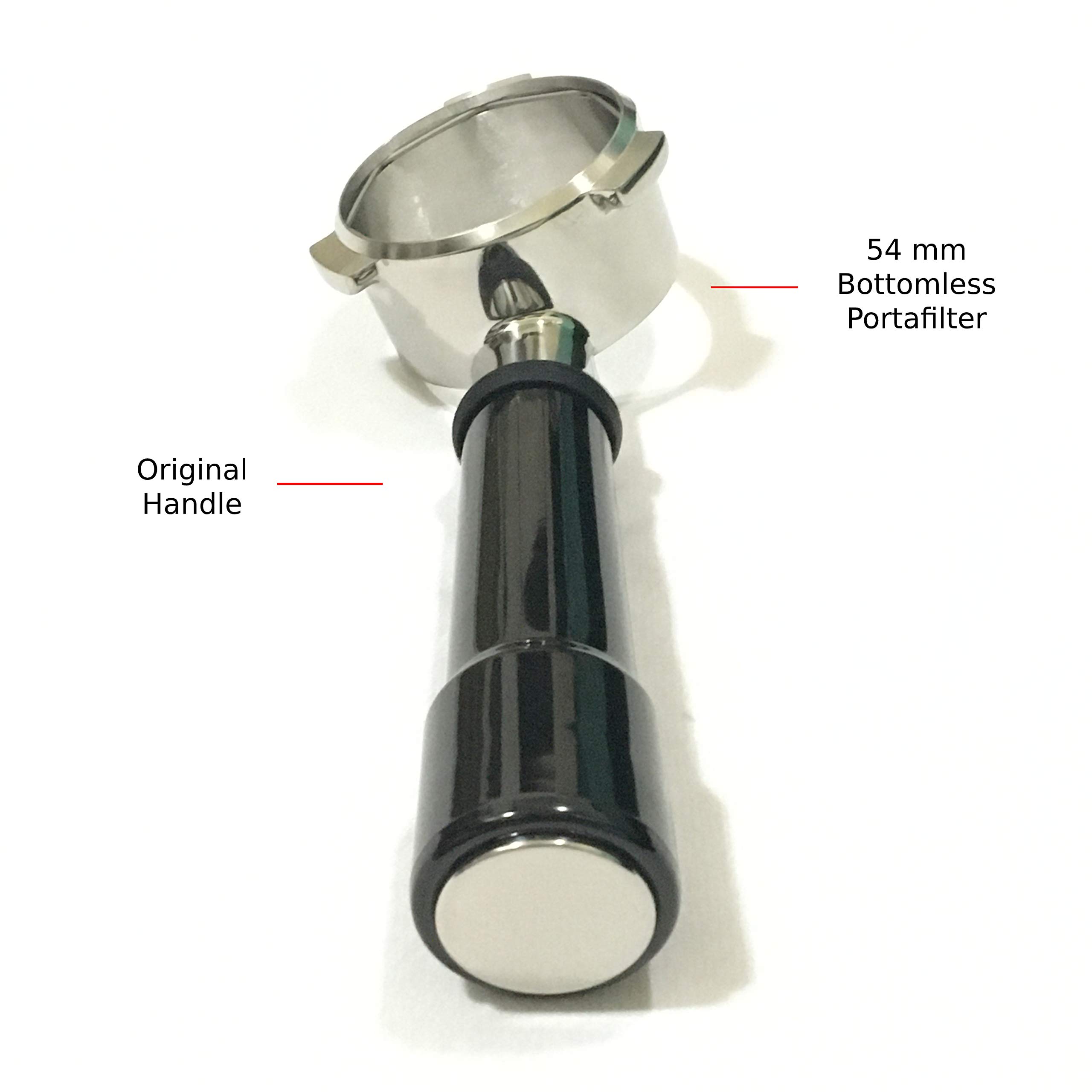 54 mm Sage/Breville Barista series bottomless portafilter with original handle by Dubai Coffee