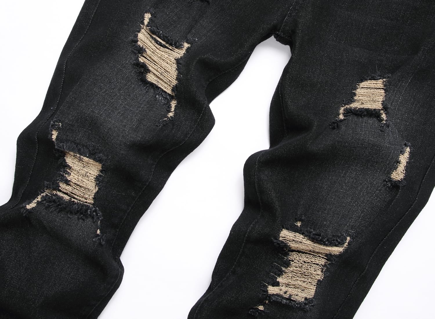 Pantalones vaqueros ajustados para hombre, ajustados, ajustados, ajustados, ajustados, ajustados, de cintura flexible, pantalones vaqueros informales, de diseño ajustado, pantalones vaqueros, E#black