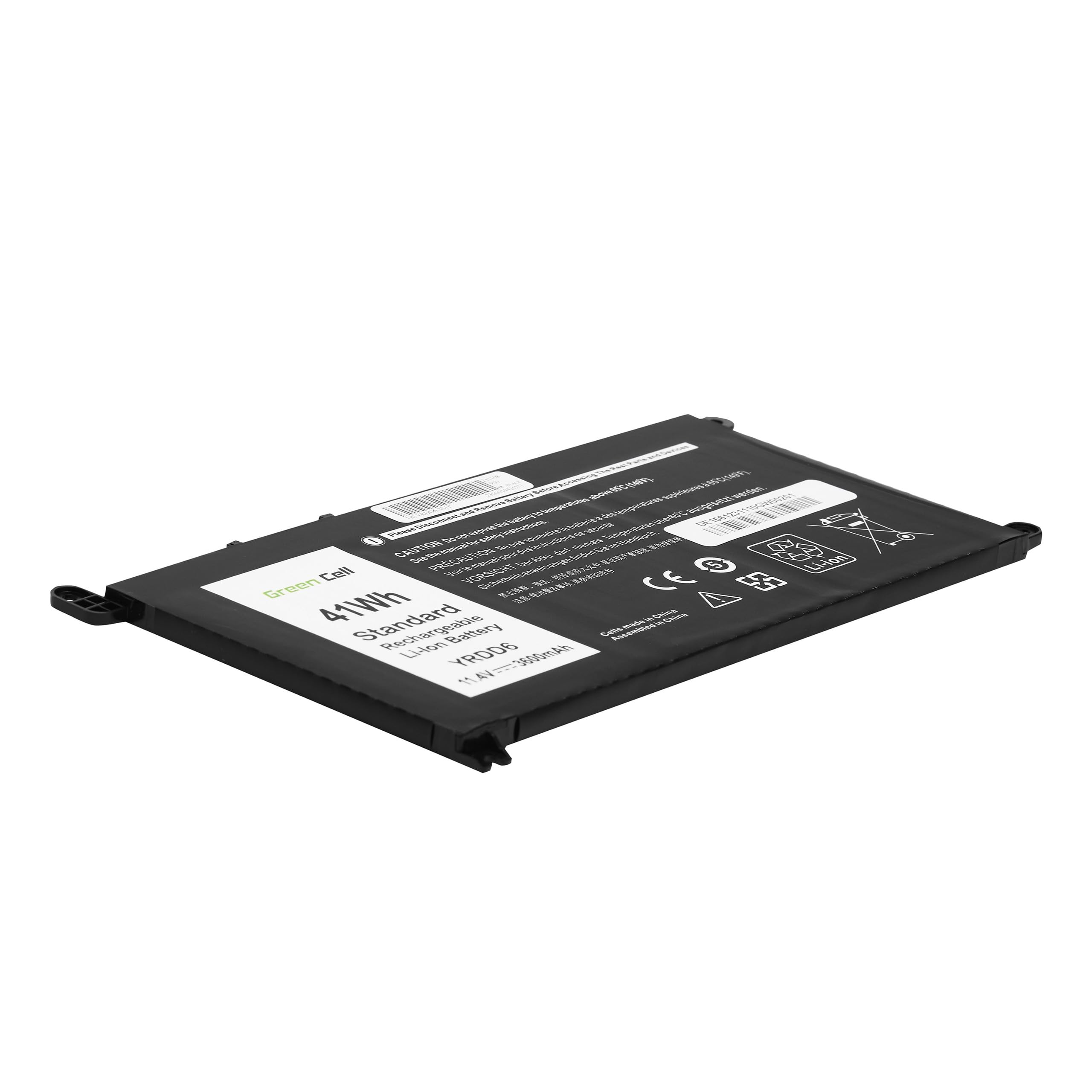 Green Cell YRDD6 1VX1H bateria do laptopa Dell Inspiron 5493 5485 5491 5584 5593 5590 Vostro 5581 3491 laptop (3600 mAh 11,4 V czarny)