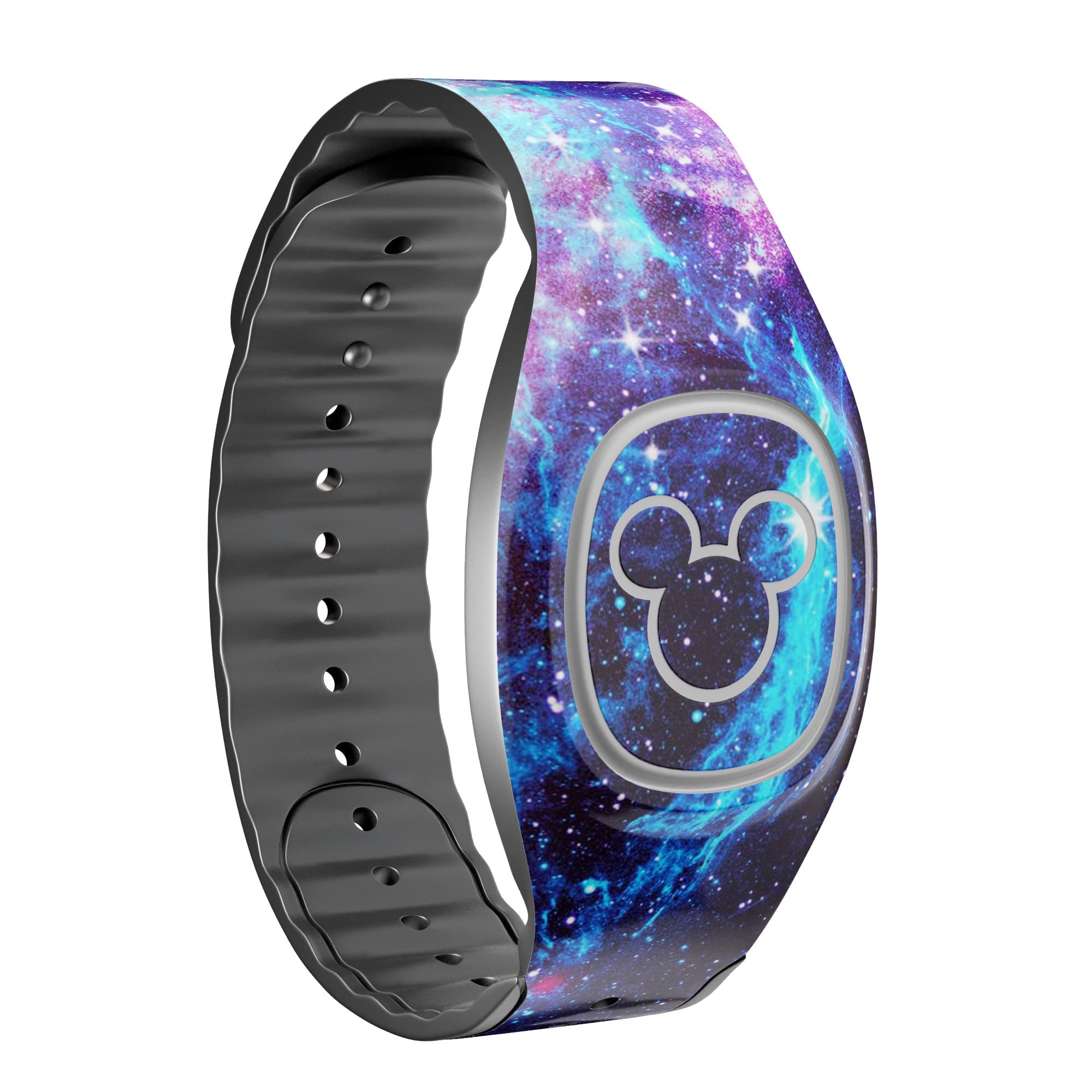 Design Skinz Bright Trippy Space - Skin Decal Vinyl Full-Body Wrap Kit Compatible with The Disney MagicBand 1.0 (Disney MagicBand 1.0 Not Included)