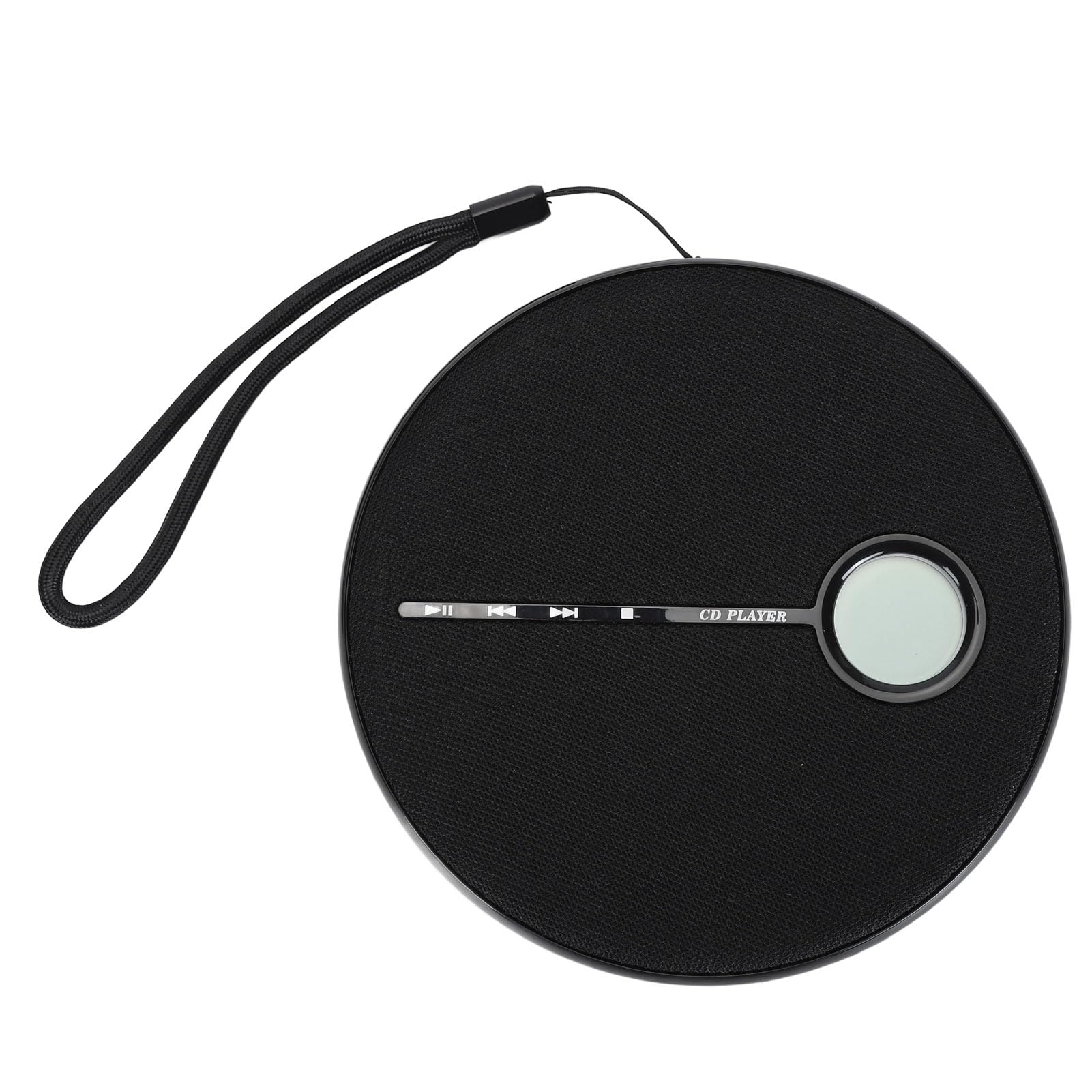 Lettore CD Portatile Ricaricabile con Bluetooth 5.0, Lettore Musicale Wireless per Viaggi in Auto a Casa, Batteria Integrata da 2000 MAh, Anti Salto, Riproduzione di Memoria,