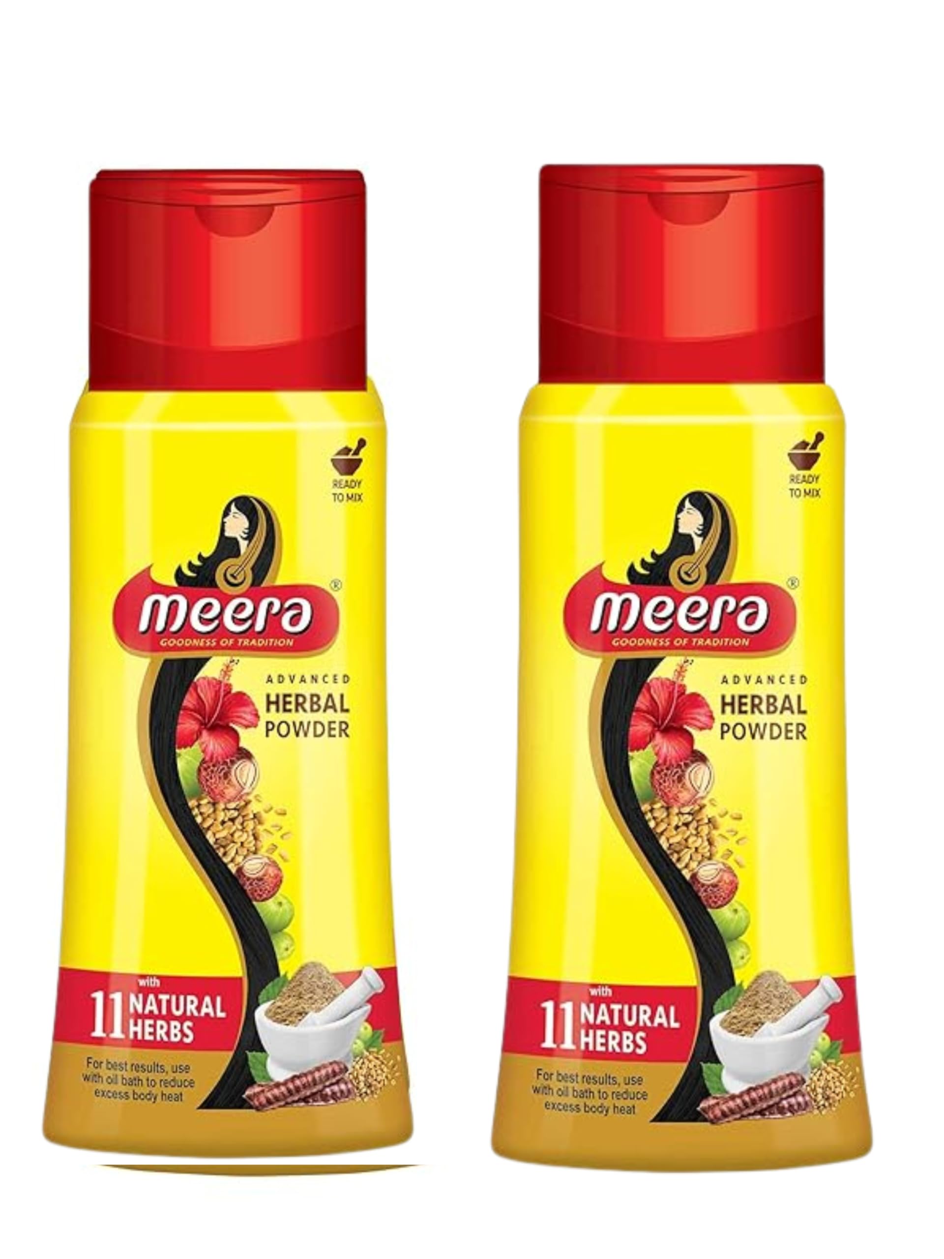 Herbal Hairwash Powder, With 11 Naturals Herbs,Advance Herbal Powder for Hairfall Protection & Strong and Healthy Hair,Fragrance Free,For Men and Women, 150gm-Pack of 2