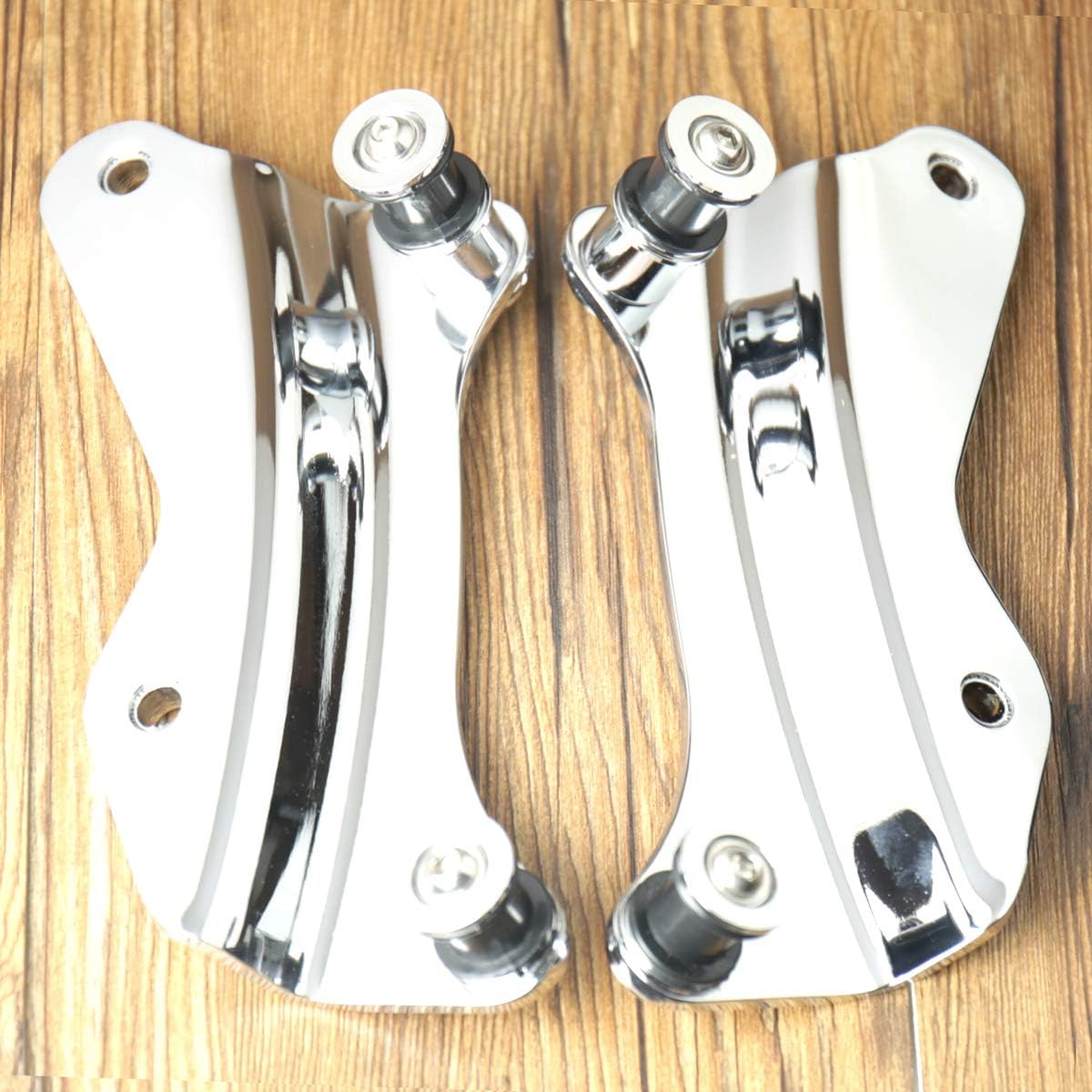 4 Point Docking Hardware Kit Fit For Harley Road King Street Glide 2014-2018 (Chrome)