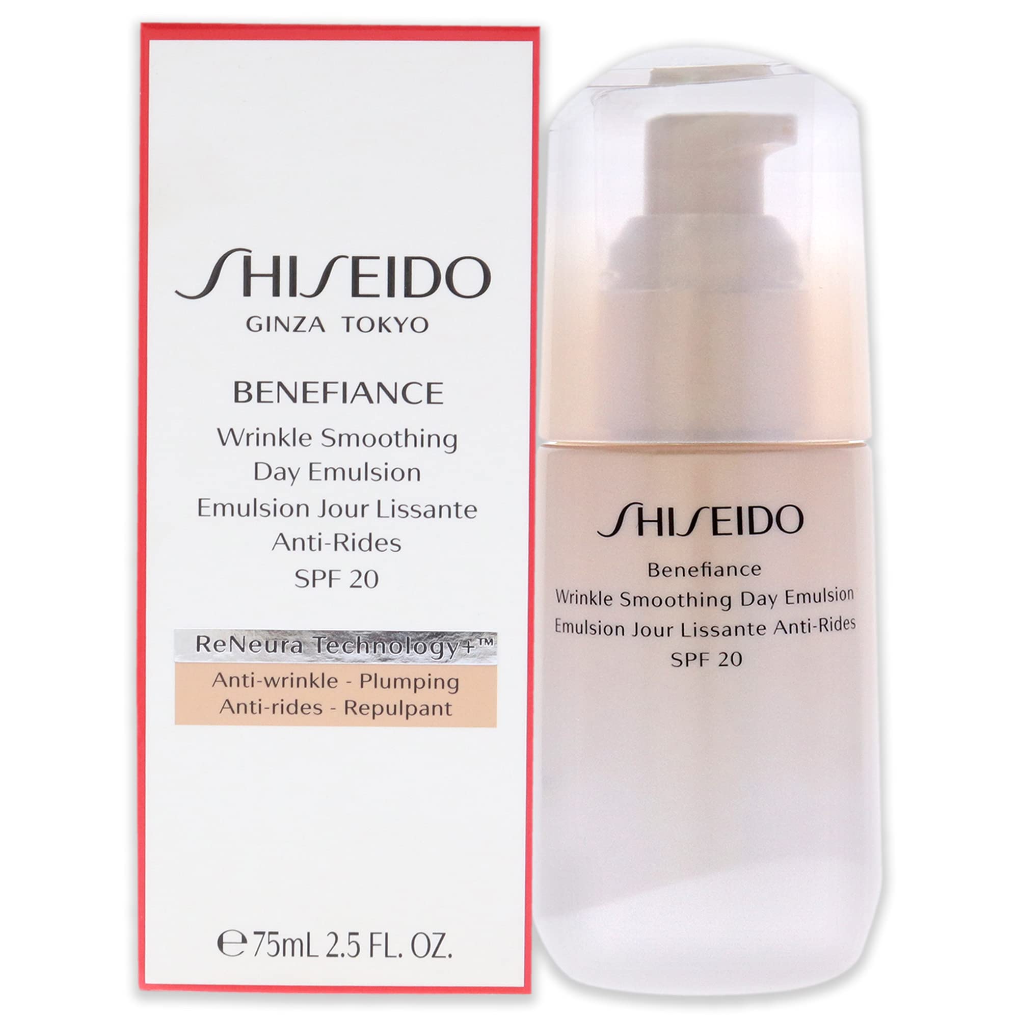 ShiseidoBenefiance Wrinkle Smoothing Day Emulsion Spf 20 - 2.5 Oz