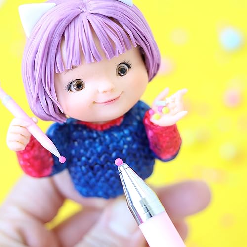 Miniatura 7 de Bolígrafo aplicador de espolvoreo seguro para alimentos para una colocación precisa  Decoración de pasteles y galletas (rosa) Bolígrafo original