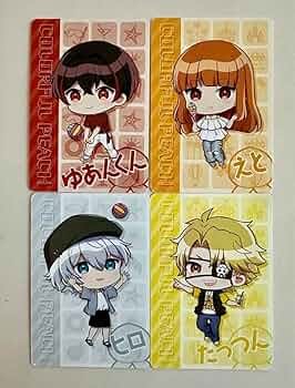 最終値下げ カラフルピーチ☆えとグッズセット② カラフルピーチ☆えとグッズセット② ❁⃘カラフルピーチ 4点セット ⋆⸜