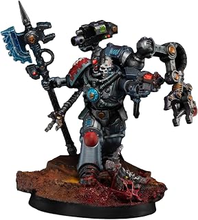 Primaris Techmarine Grey Knights Armies of the Imperium Painted Miniature Wargaming Figure | Art Painting Level