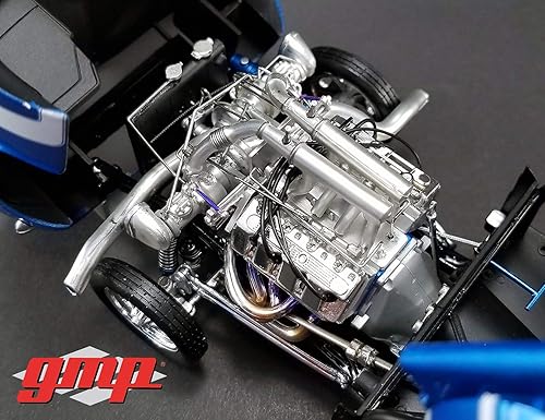 Miniatura 6 de Greenlight GMP 118 1969 Ford Mustang Gasser - The Boss GMP-18913, azul