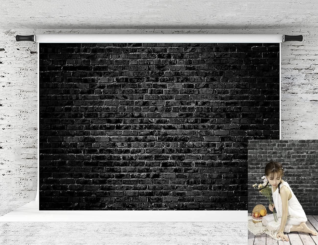 KateHome PHOTOSTUDIOS 2,2x1,5m Retro Brick Wall Photography Backdrops Vintage Portrait Photo Backdrop Photo Studio Backgrounds Props