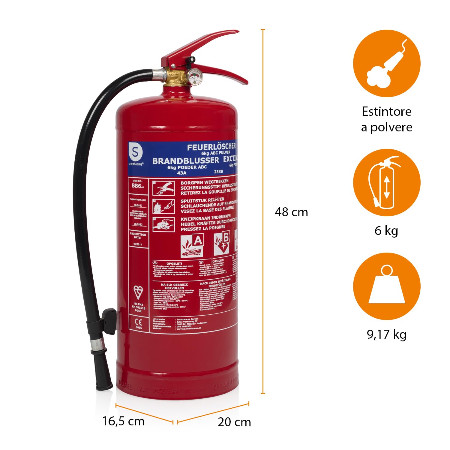 Smartwares Estintore