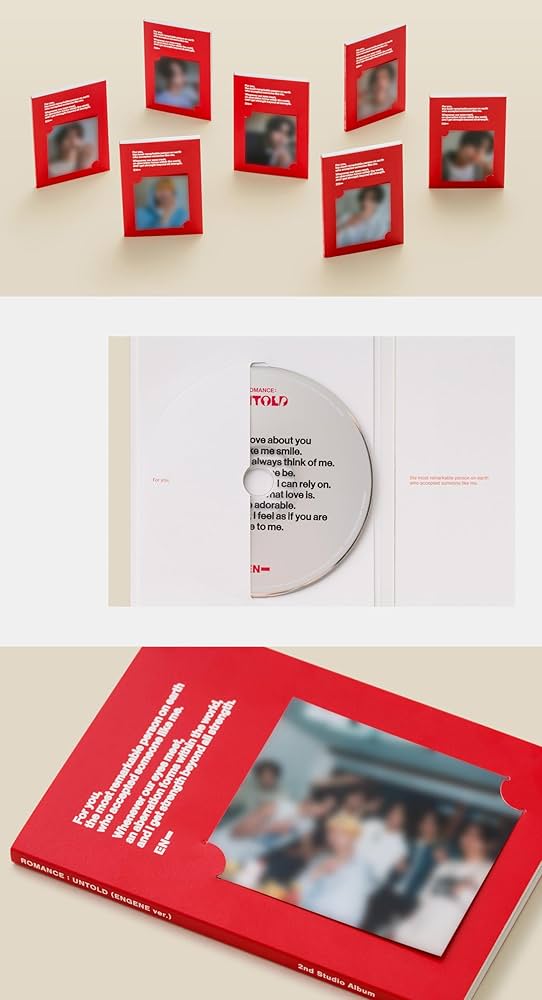 ENHYPEN ROMANCE:UNTOLD ENGENE ver 7形態セット ENHYPEN - ROMANCE : UNTOLD (ENGENE VER.) (7 VERSIONS) RANDOM