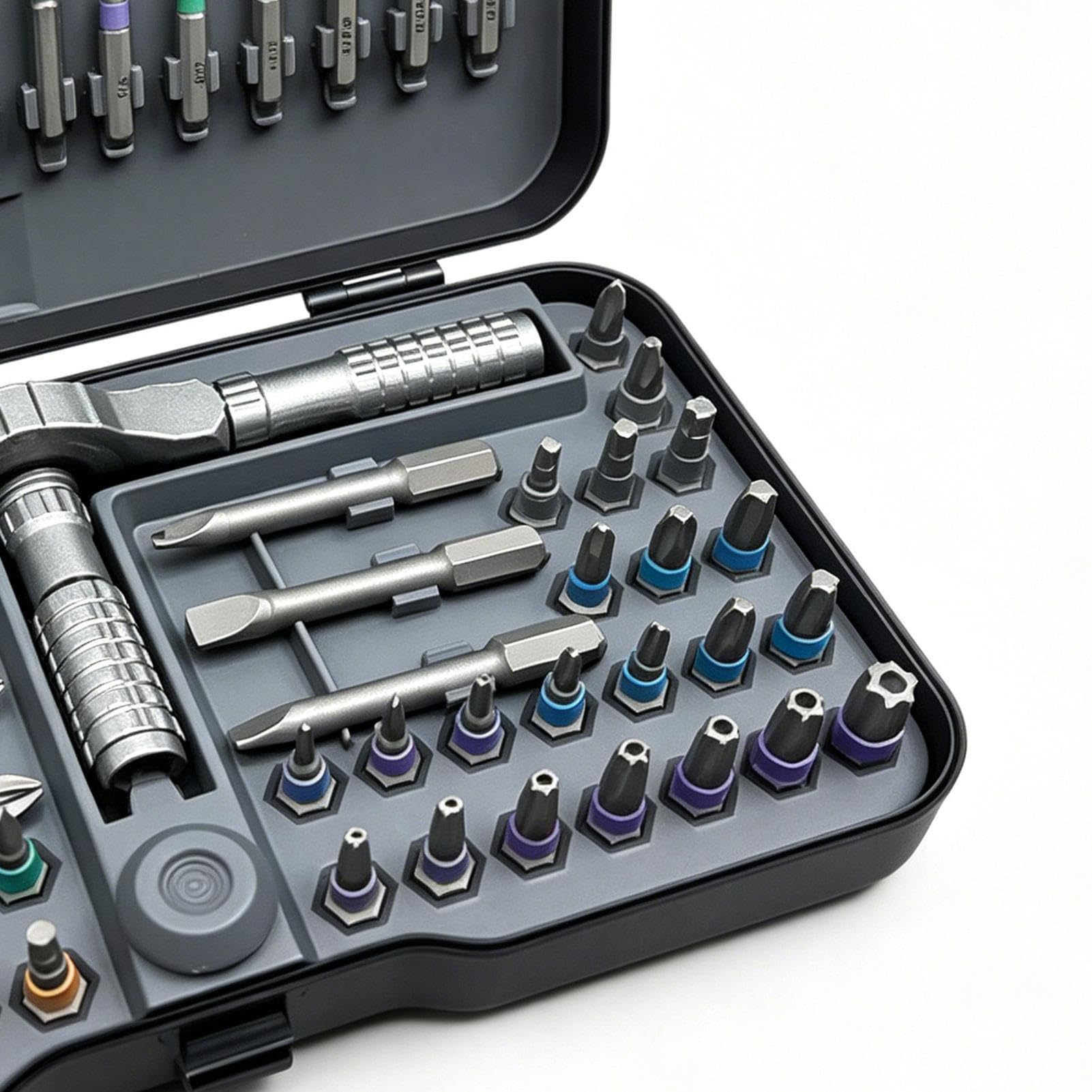 Juego de destornilladores de trinquete Herramienta Magnética De Trinquete | Set de destornilladores de precisión Para Montaje Muebles, Reparación de Electrónica y Electrodomésticos,