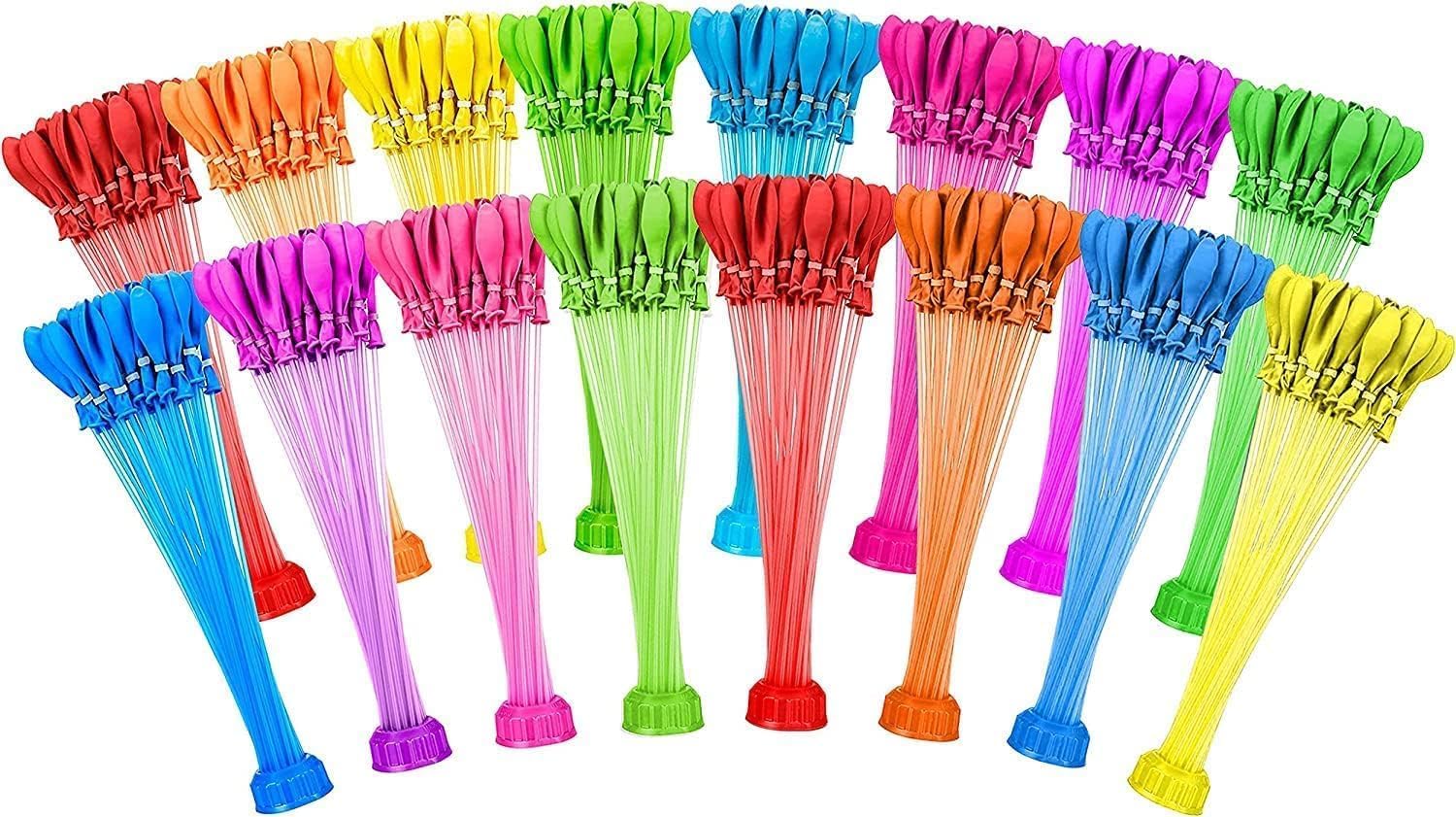 592 PCS Water for Kids Adults Balloons Quick Fill Balloons Set Summer Splash Party Easy Quick Fun Outdoor Backyard Summer Water Toys for Pools