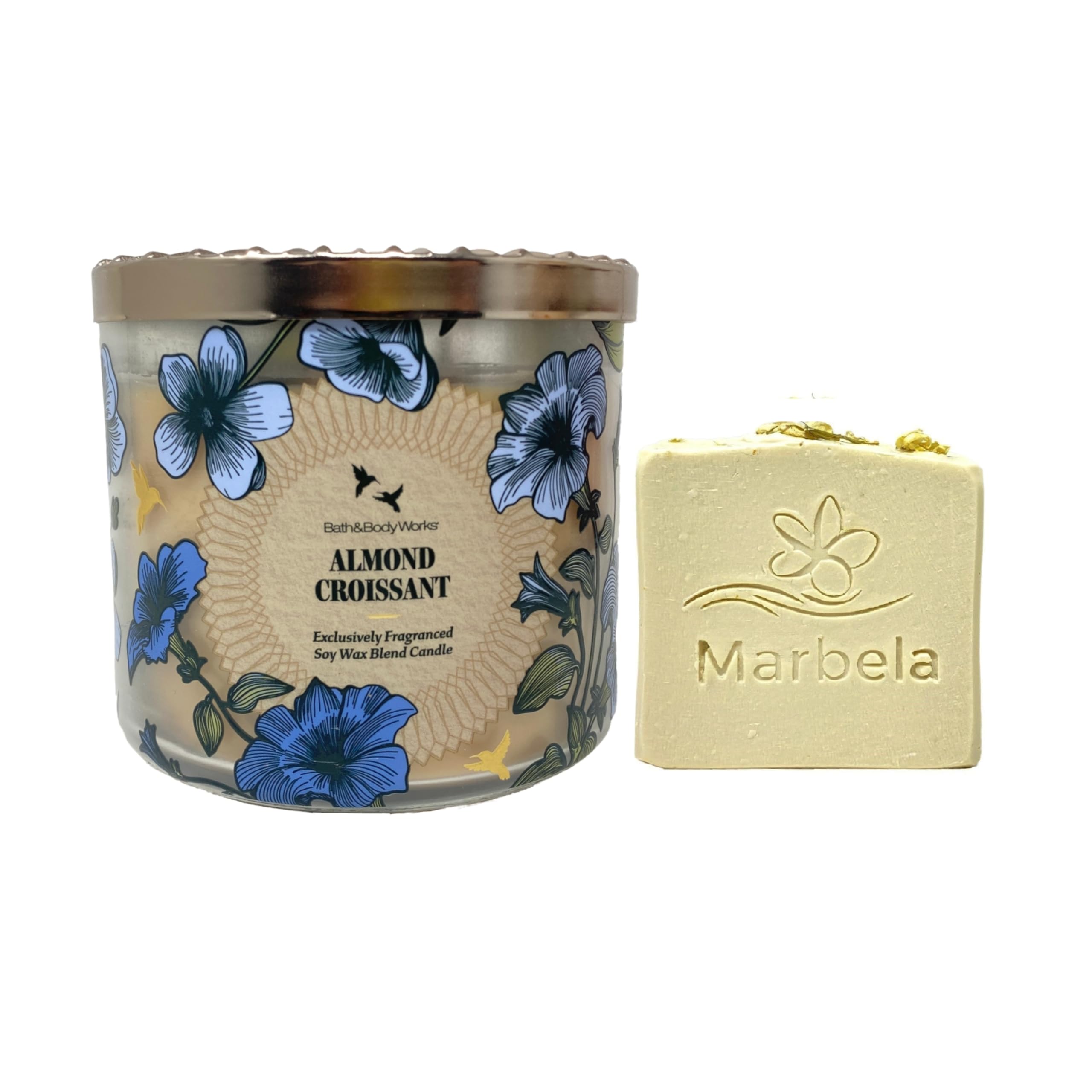 Amazon.com: Bath & Body Works Almond Croissant 3-Wick Candle with