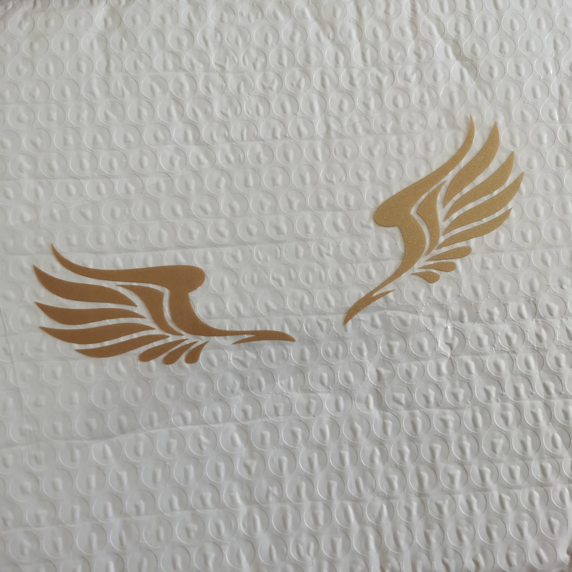 HAfgDJ Motorcycle Stickers Wing Pattern Tank Waterproof Reflective Helmet Decal