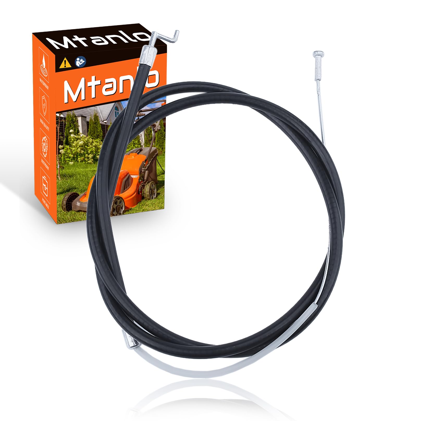 Mtanlo Trimmer Throttle Control Cable Kit For Stihl FS90 FS90R KM130 KM130R FS130 FS130R FS87 FS87R KM100 KM100R KM110R KM90 KM90R FS100 FS100R FS100RX FS110 FS110R FS110X Trimmer 4180-180-1101