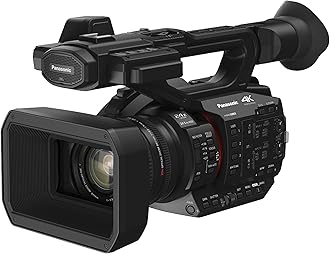 Panasonic HC-X20E 4K 60p Professional Camcorder, Video Camera Camcorder with 15-megapixel 1.0-type MOS Sensor, 20x Optical Zoom, i.ZOOM 32x (FHD), 3G-SDI Output, XLR Input, Wired Remote