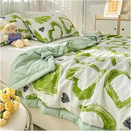 Miniatura 5 de Duvets Skin-Friendly Cotton Summer Comforter Single Double Summer Cooler Machine Washable Air Conditioning Comforter Thin Quilts