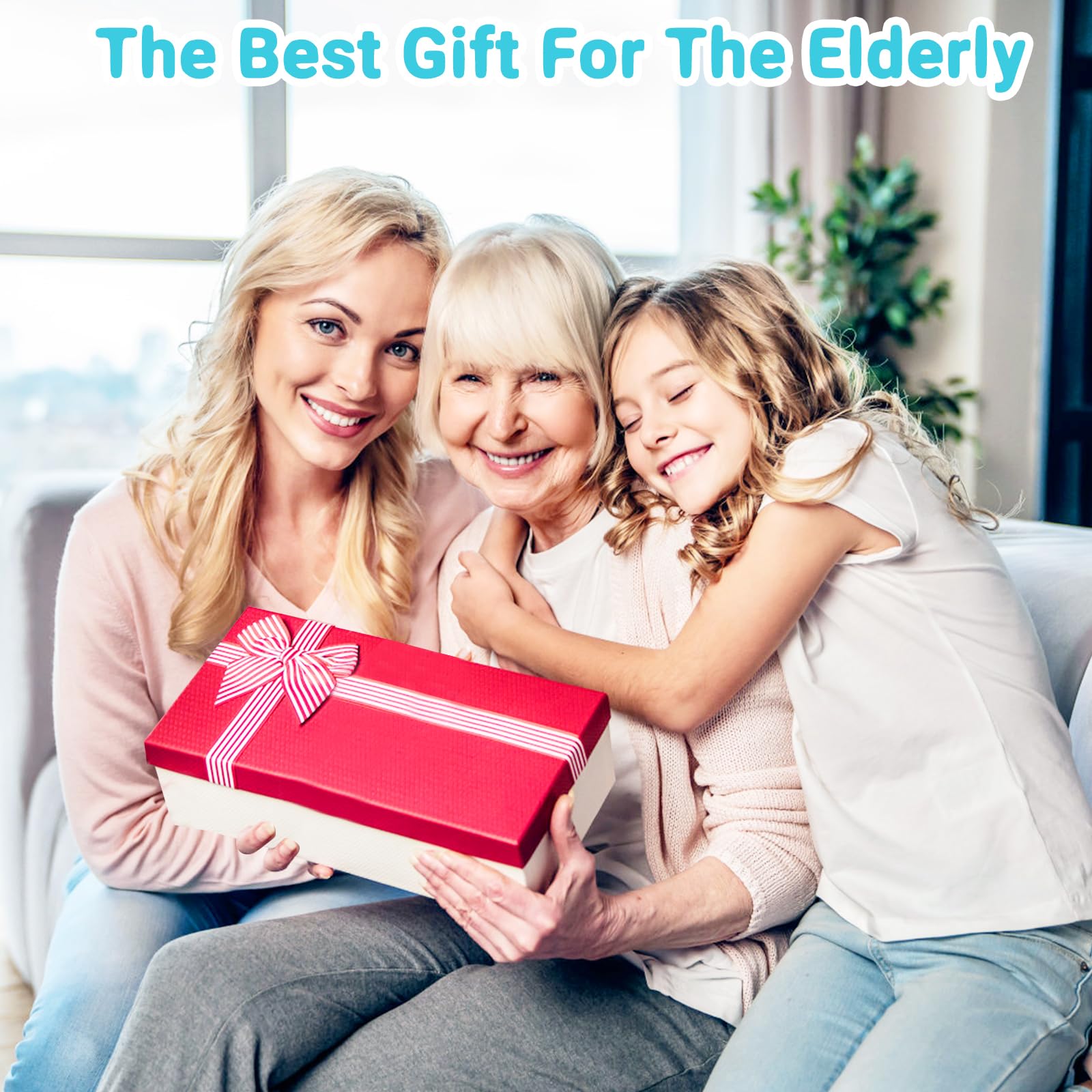 Manta antiestrés para adultos con demencia, Alzheimer, demencia, sensorial, manta para actividades para personas mayores, productos para el cuidado de ancianos, regalos para pacientes, terapia