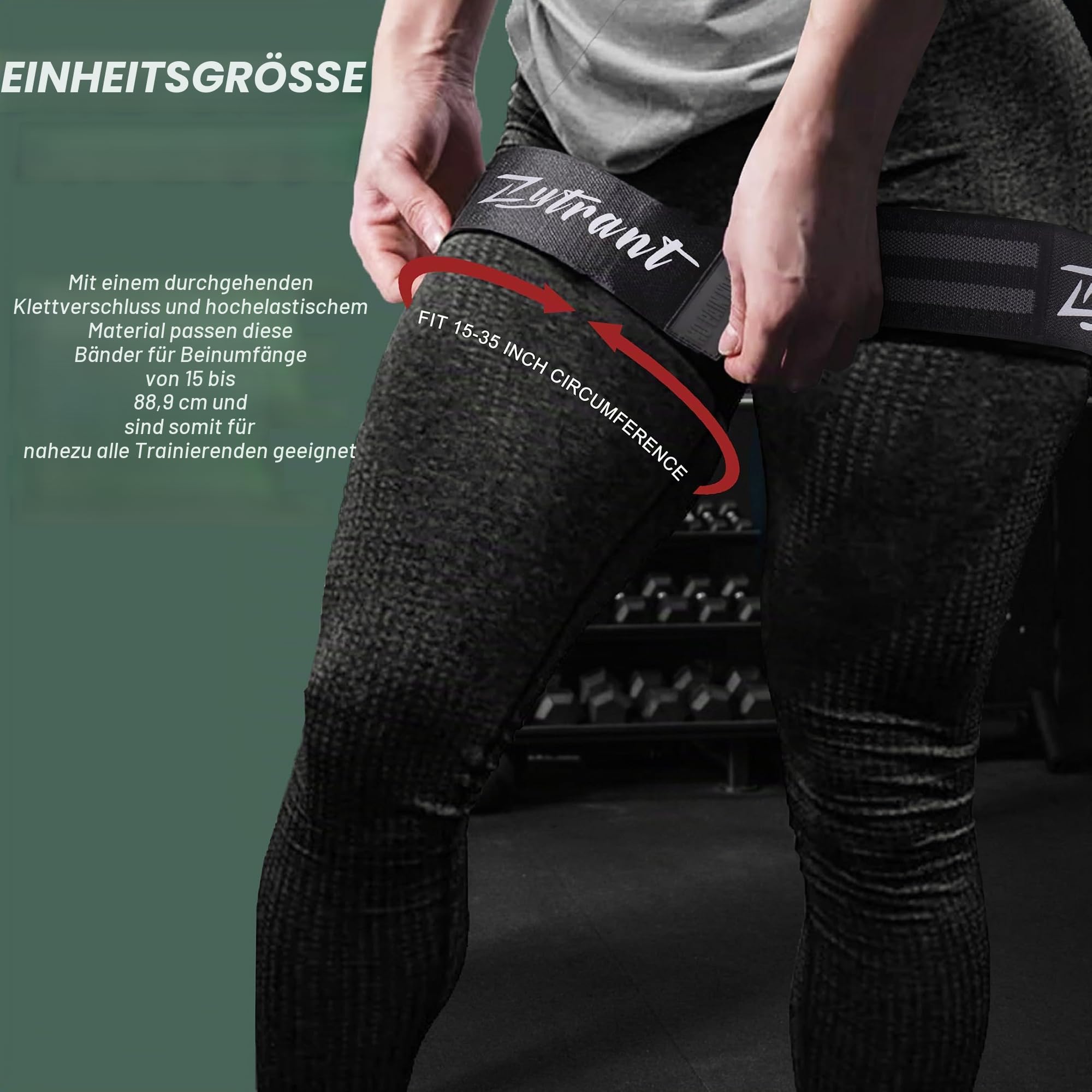 BFR Okklusionsbänder für Frauen, Beine, Gesäß, Hüftaufbau, bequeme, elastische Booty-Bänder für Blutflusstraining, Workouts zum schnellen Anheben von Po, Kniebeugen, Oberschenkel, Fitness