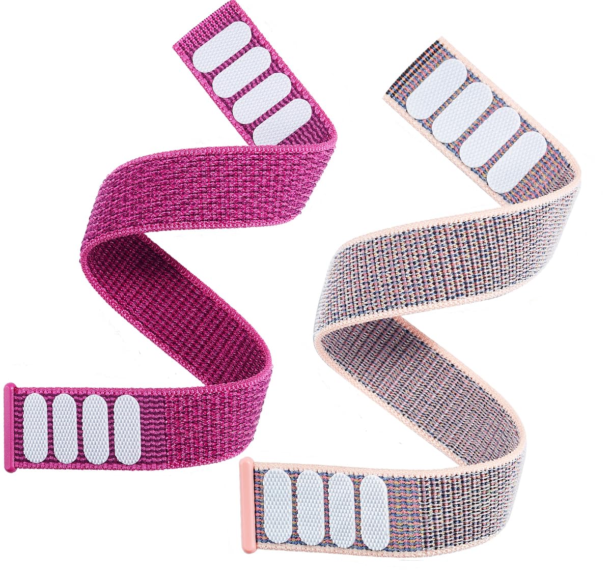 Fenix 7S / Fenix 6S / Fenix 5S / Instinct 2S Watch Bands, 20mm Hook & Loop Quick Dry Nylon Sport Wristband Replacement Strap for Garmin 6S Pro/6S Sapphire,Descent Mk2S,Fenix 5S Plus