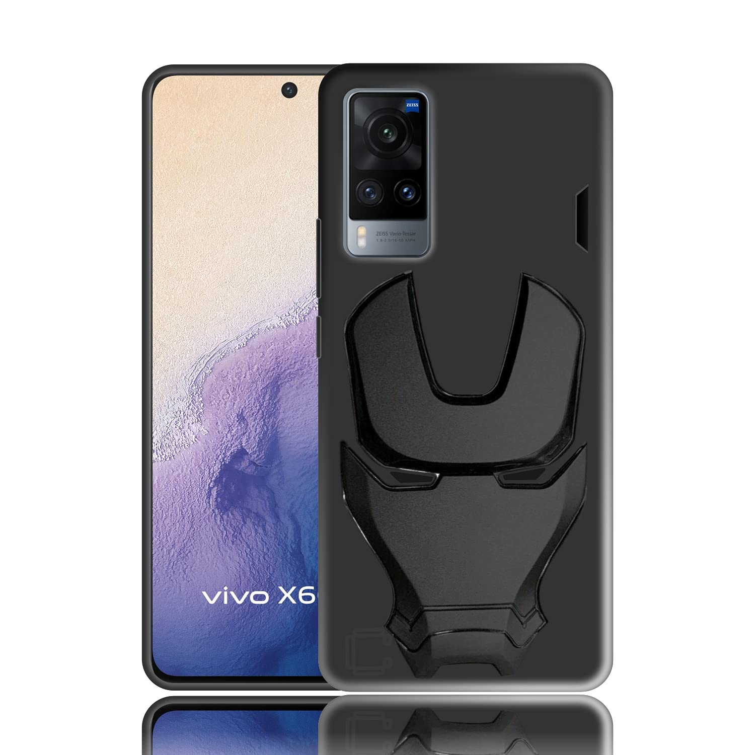 Case Creation Official 3D Smooth Feel Avengers Logo Mask Soft Rugged Grip TPU Silicone Iron Man Engraved Rubber Matte Strong Back Cover for Vivo X60 (2020) -HD Black Avenger (B097FBFVHQ) Amazon Price History, Amazon Price Tracker