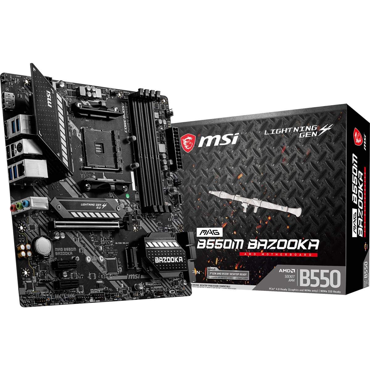 MSI MAG B550M Bazooka Gaming Motherboard