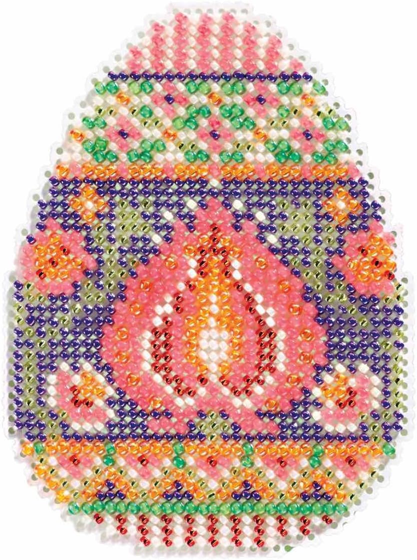 Lotus Egg Beaded Cross Stitch Kit Mill Hill 2017 Spring Bouquet MH181712