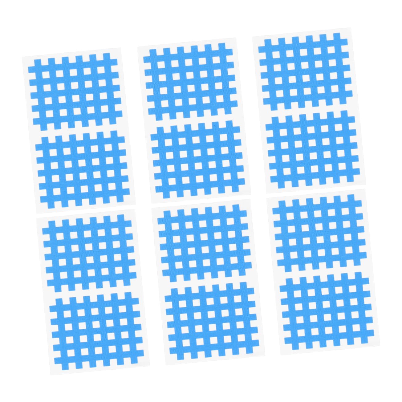 HAPINARY 20 Sheets Sports Adhesive Cloth Tape for Fitness Physical Support Tape Taping Trigger Points Adhesive Cloth for Adhesive Tape Fitness Support Tapes Sports Tape Blue