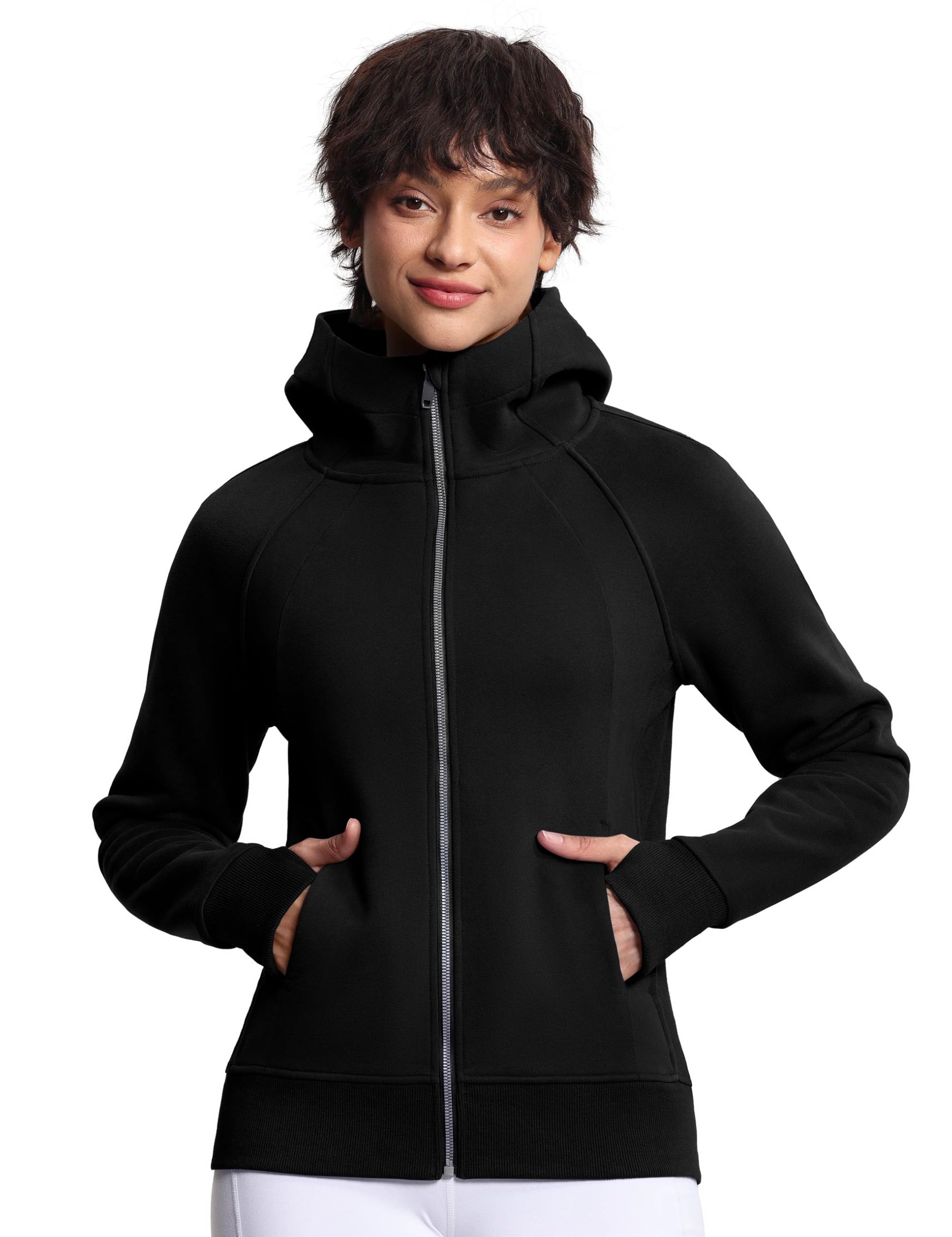 THE GYM PEOPLE Women's Zip Up Hoodie