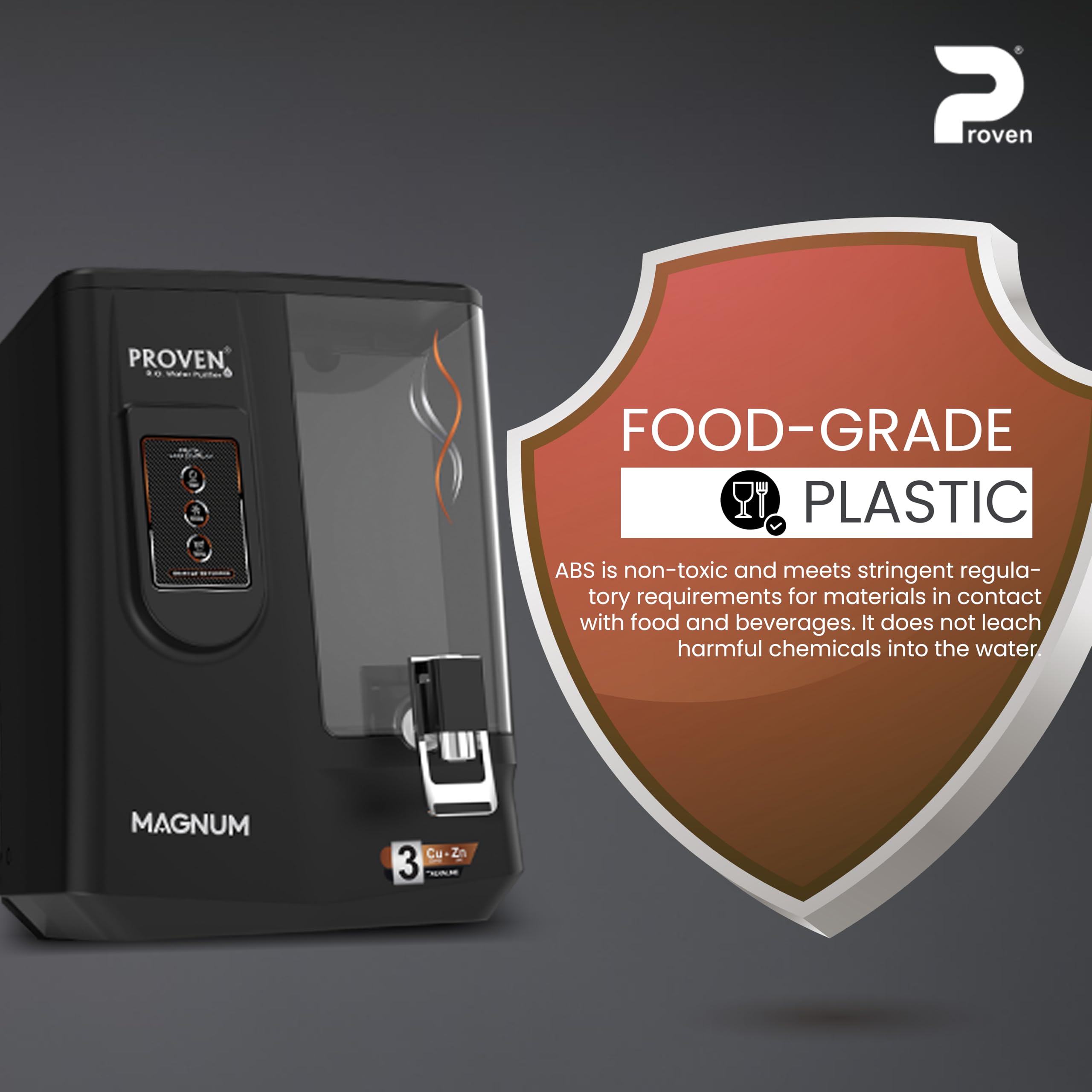 Proven Magnum RO Water Purifier - Pure Water -8 Proven Magnum RO Water Purifier - Pure Water -8