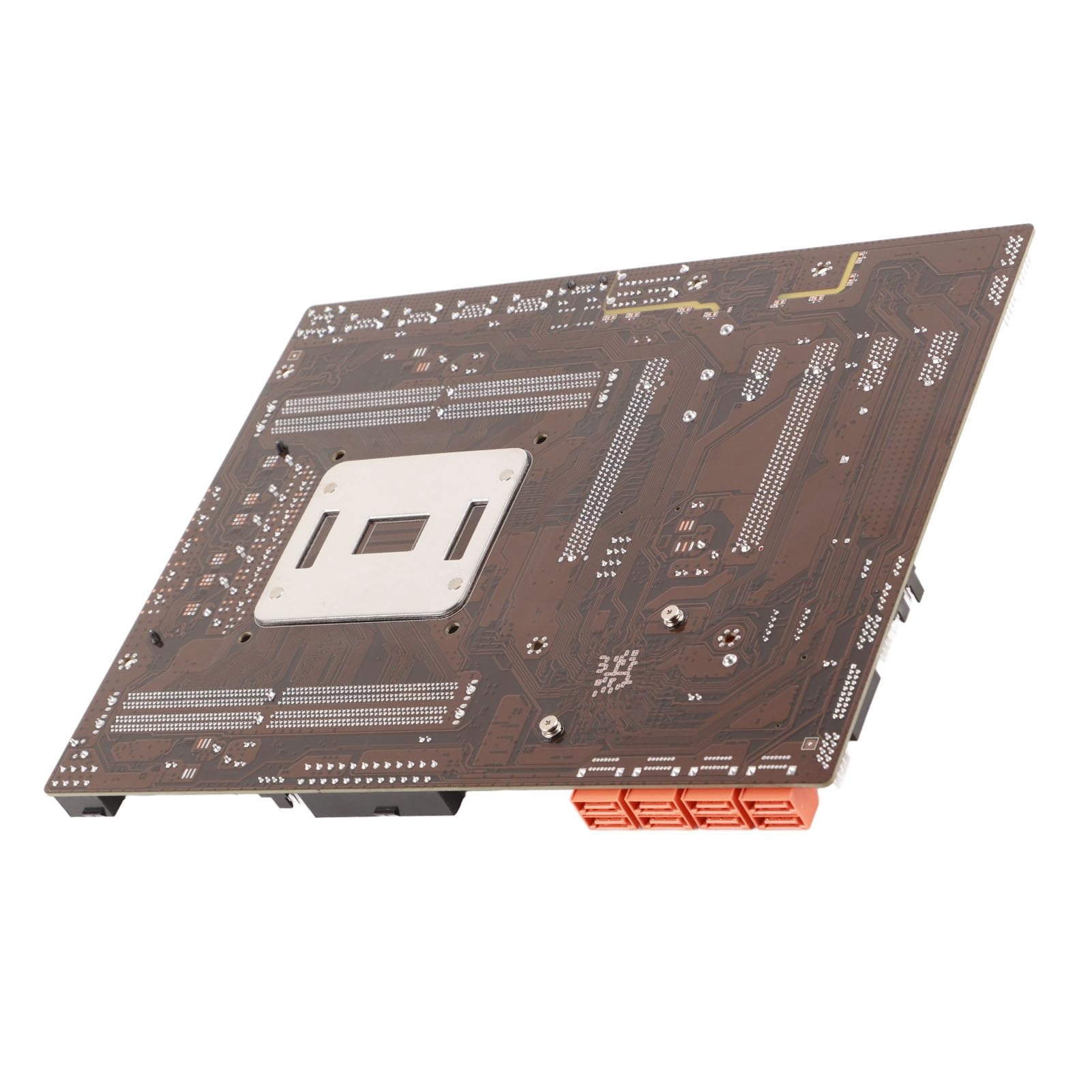 ciciglow Placa Base DDR4, Placa Base de Computadora LGA 2011 3 CPU Máximo 128G, Chip de Audio de 6 Canales, para E5 V3/V4, para Serie I7 58xx/68xx, Tarjeta de Red Inalámbrica