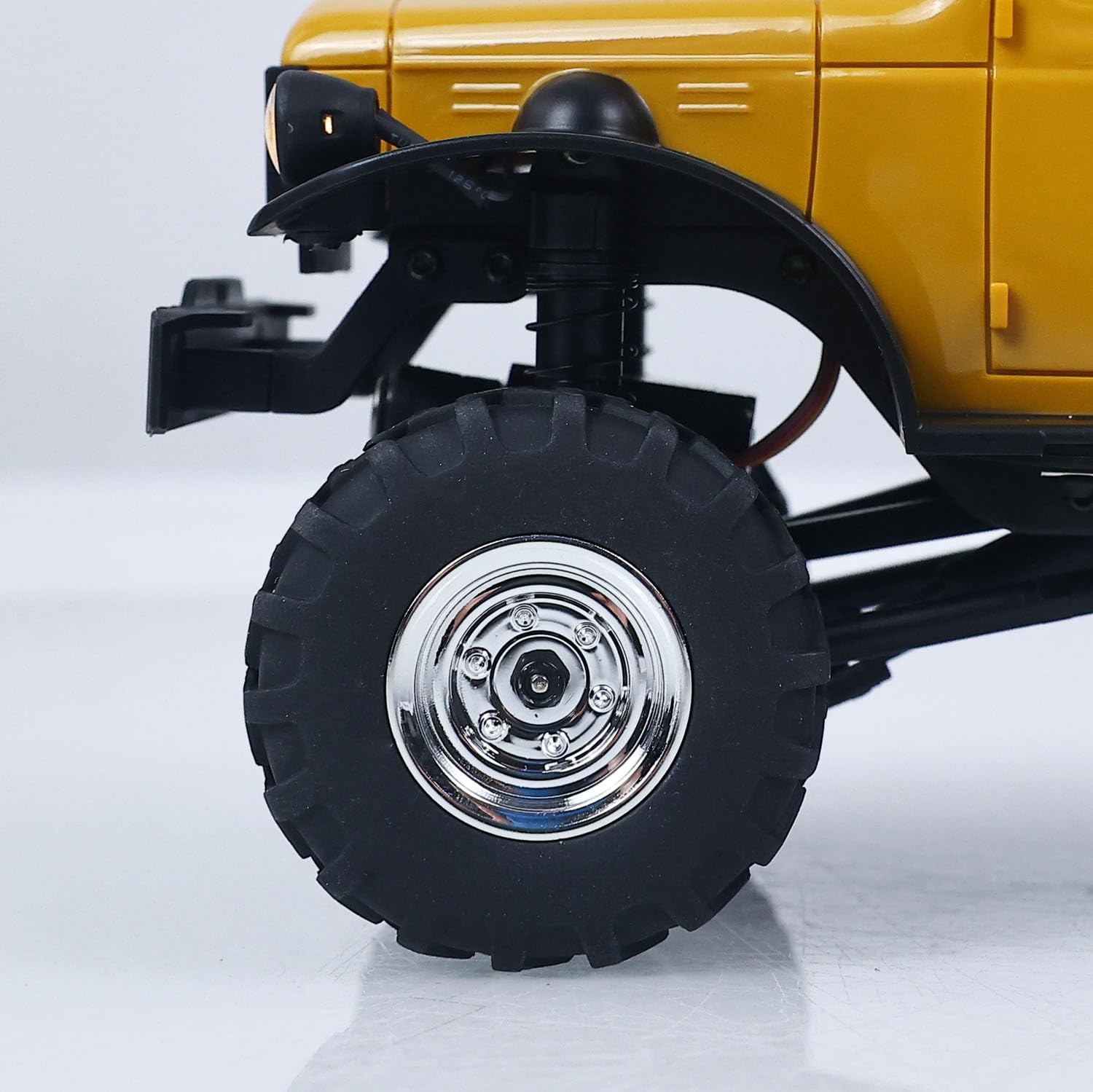TOUCAN RC HOBBY UDI 4X 4 1/24 RC Rock Crawler UCX2401, cambio a 2 marce, telecomando, veicolo fuoristrada, telaio in metallo, motore a spazzole leggere RTR