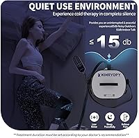 Vista 5 de Máquina de Terapia de Frío para Hombro con Temporizador Programable, Máquina de Hielo Portátil para Hombro Después de la Cirugía, Sistema